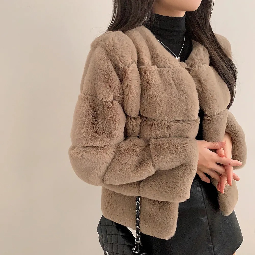 エコファーノーカラージャケット | 詳細画像12