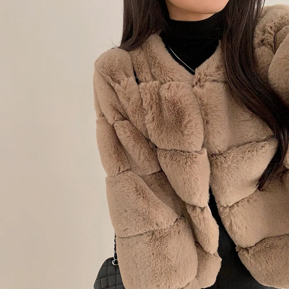 エコファーノーカラージャケット | 詳細画像14