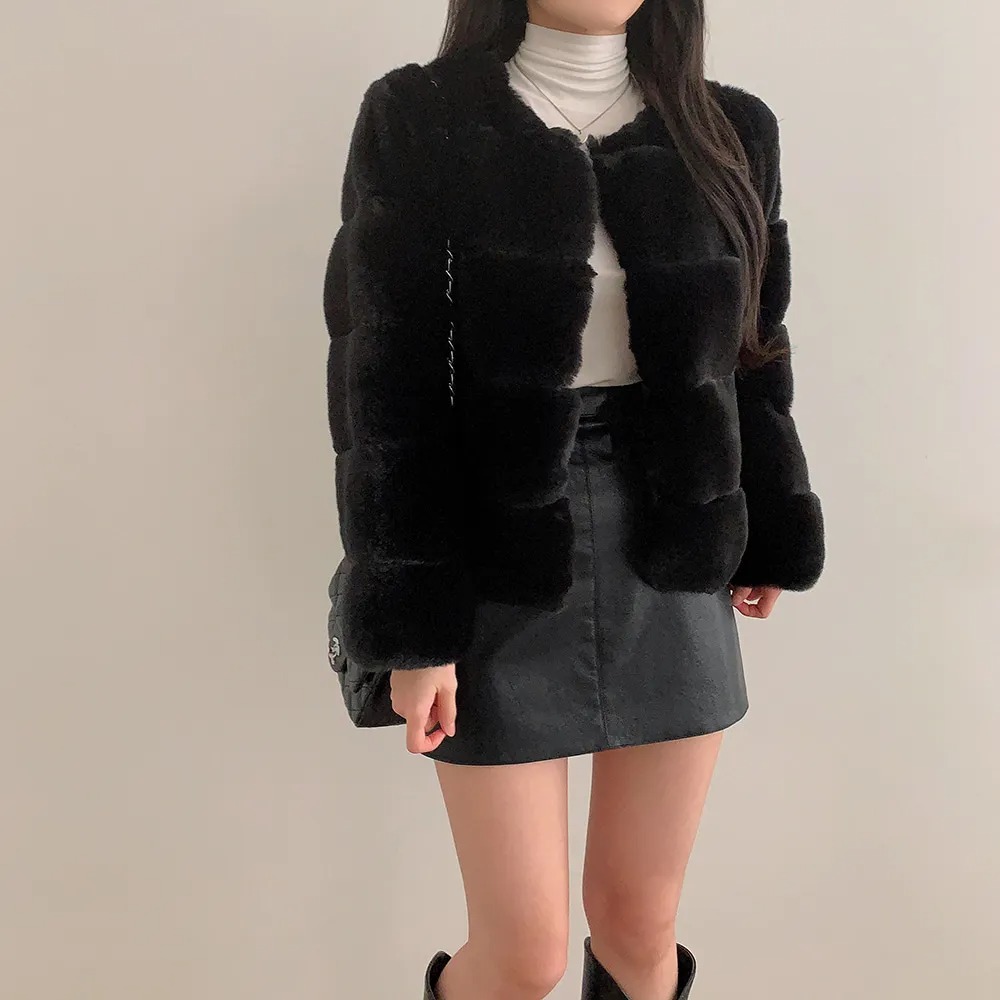 エコファーノーカラージャケット | 詳細画像33