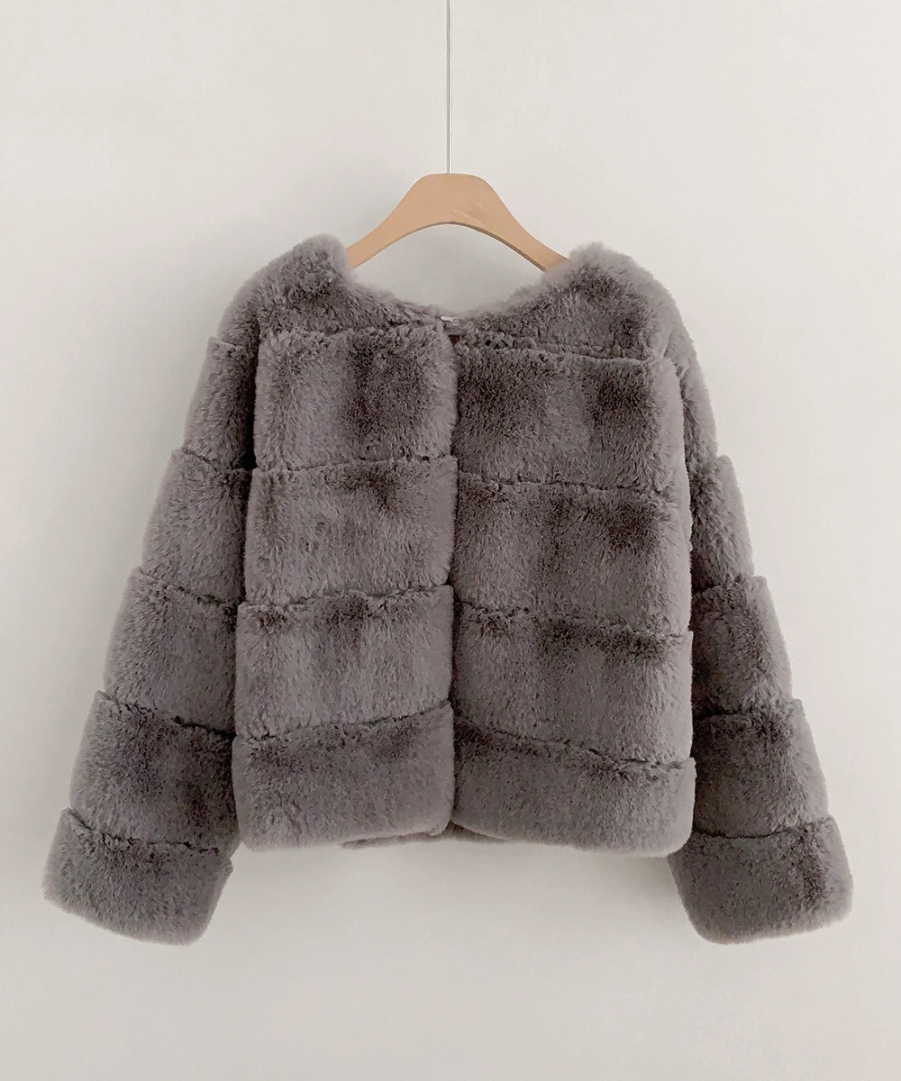 エコファーノーカラージャケット | 詳細画像36