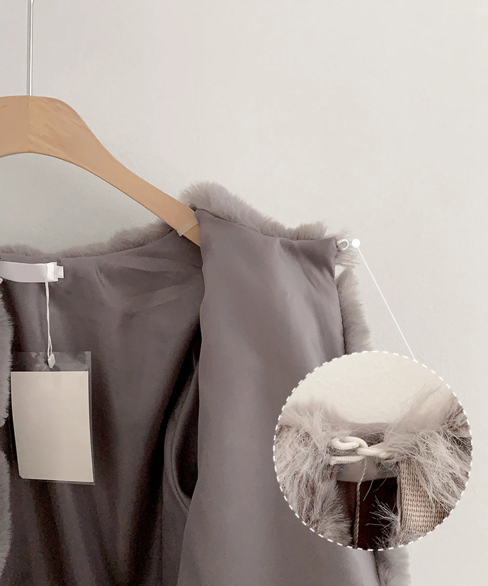 エコファーノーカラージャケット | 詳細画像39