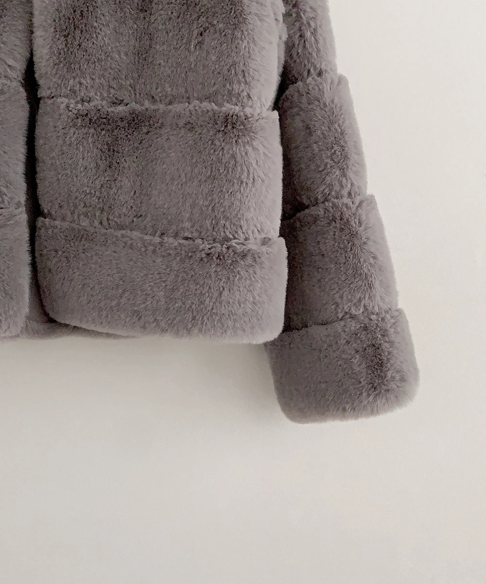 エコファーノーカラージャケット | 詳細画像40