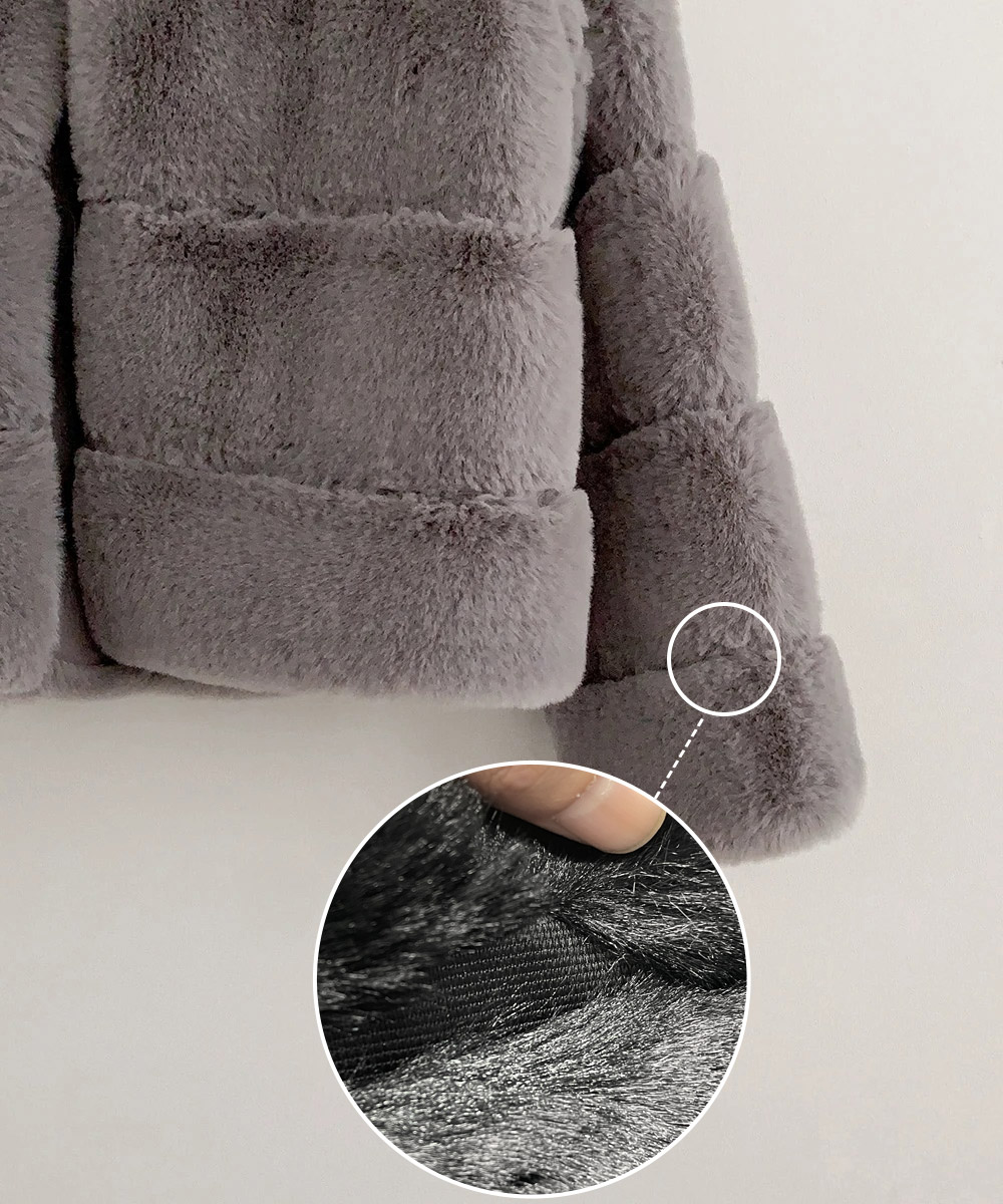 エコファーノーカラージャケット | 詳細画像40