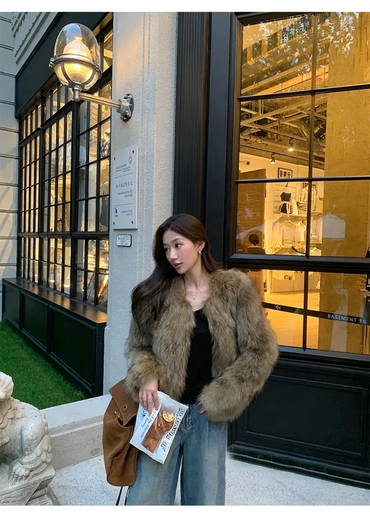 エコファーノーカラージャケット | 詳細画像4