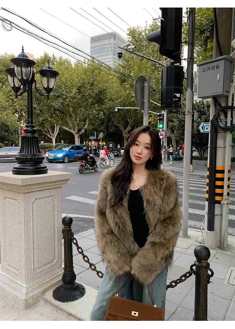 エコファーノーカラージャケット | 詳細画像6