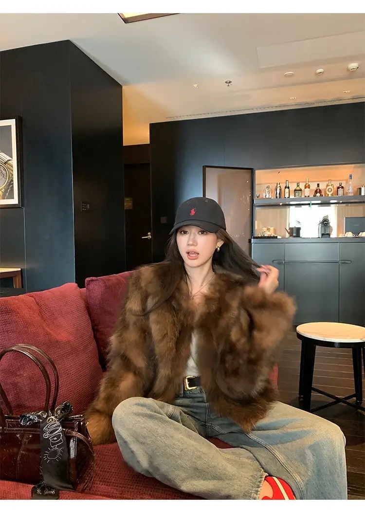 エコファーノーカラージャケット | 詳細画像8