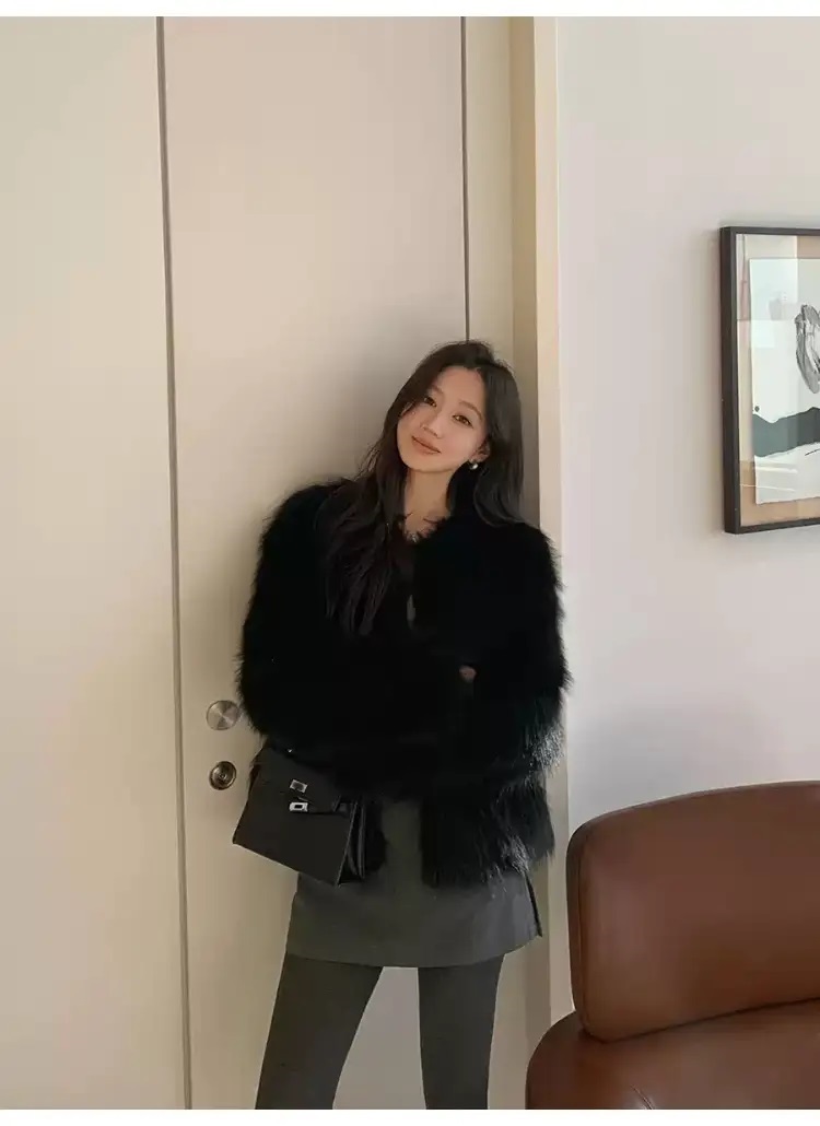 エコファーノーカラージャケット | 詳細画像11