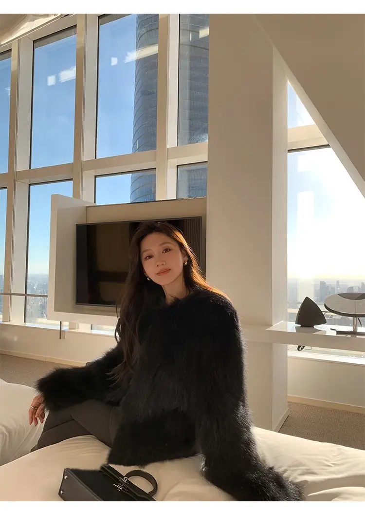 エコファーノーカラージャケット | 詳細画像12