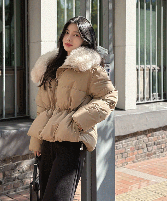 ファーセットウェルロンジップアップドローストリングポケット長袖