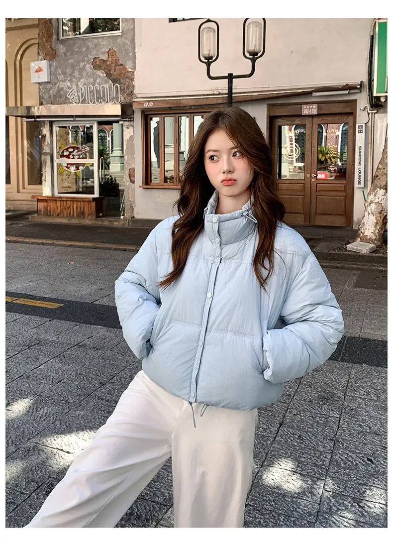 中綿ジップアップハイネックショートジャンパー | 詳細画像2