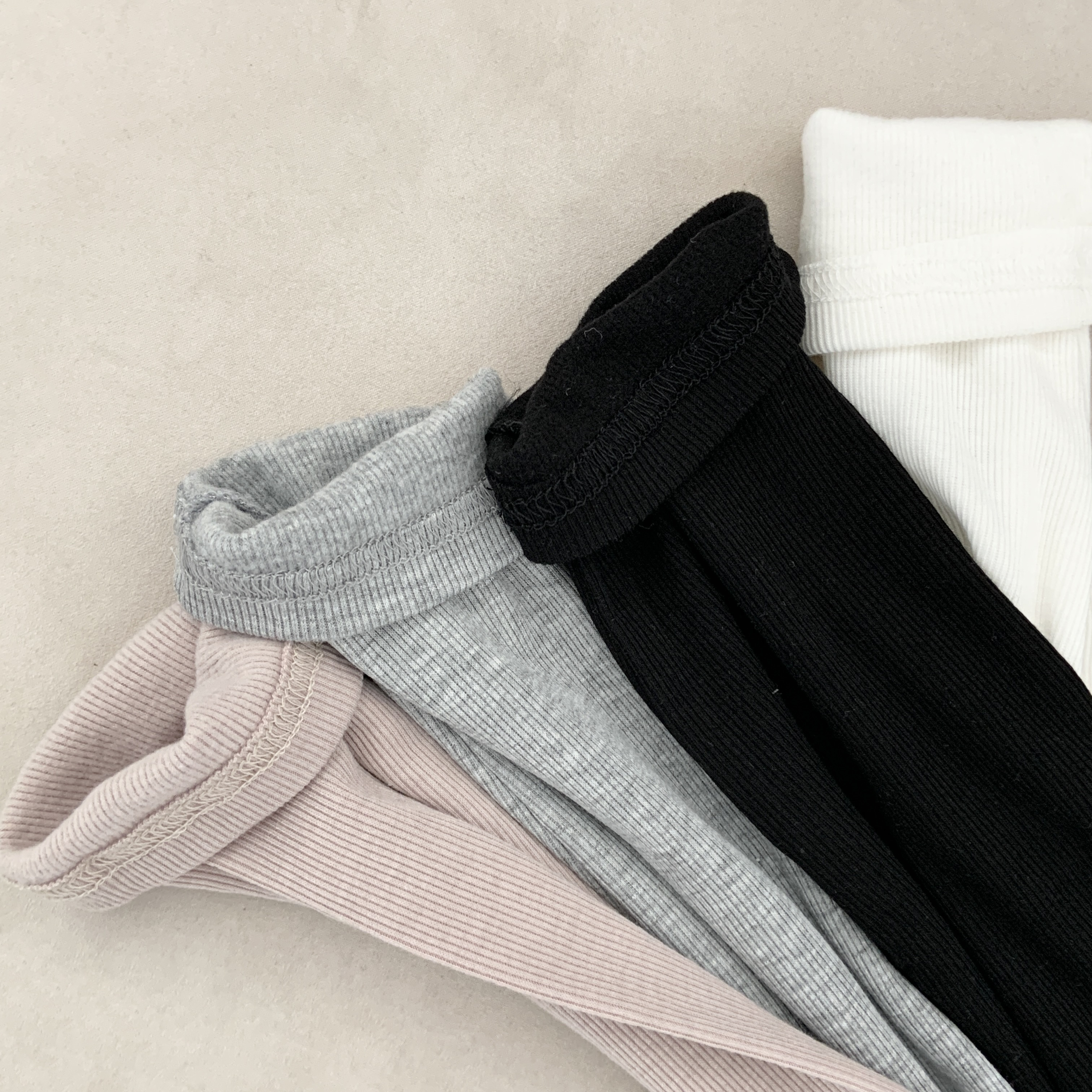 裏起毛リブラウンドネック長袖Tシャツ | 詳細画像20