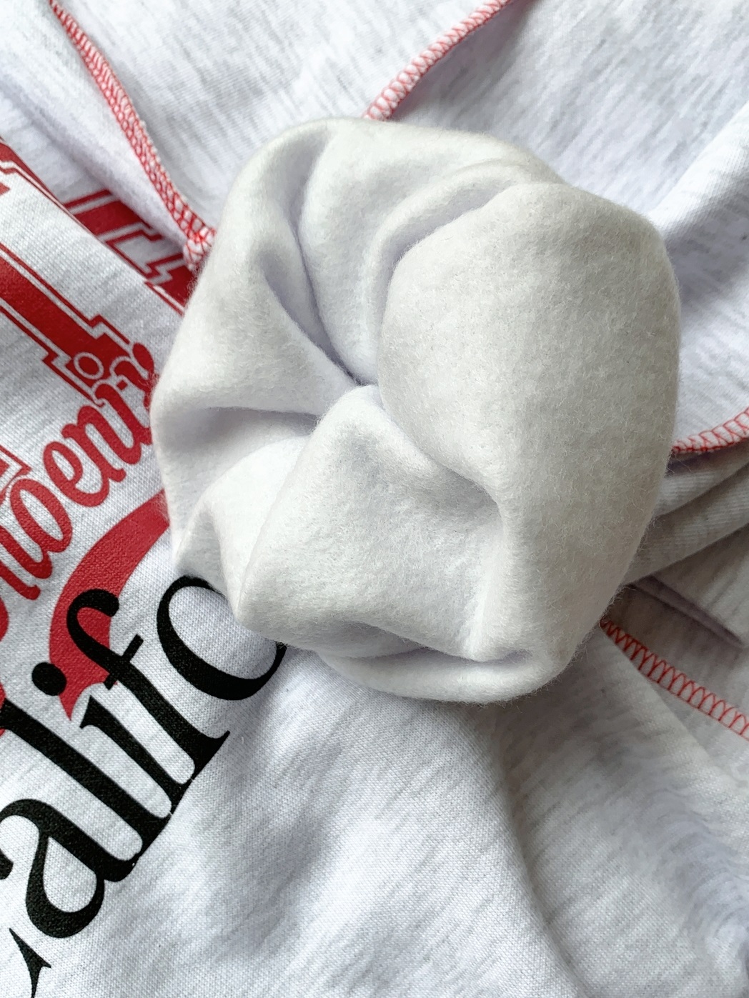 起毛裏地ラウンドネックウエストゴム長袖ワイドロゴセットアップパンツスウェット | 詳細画像16