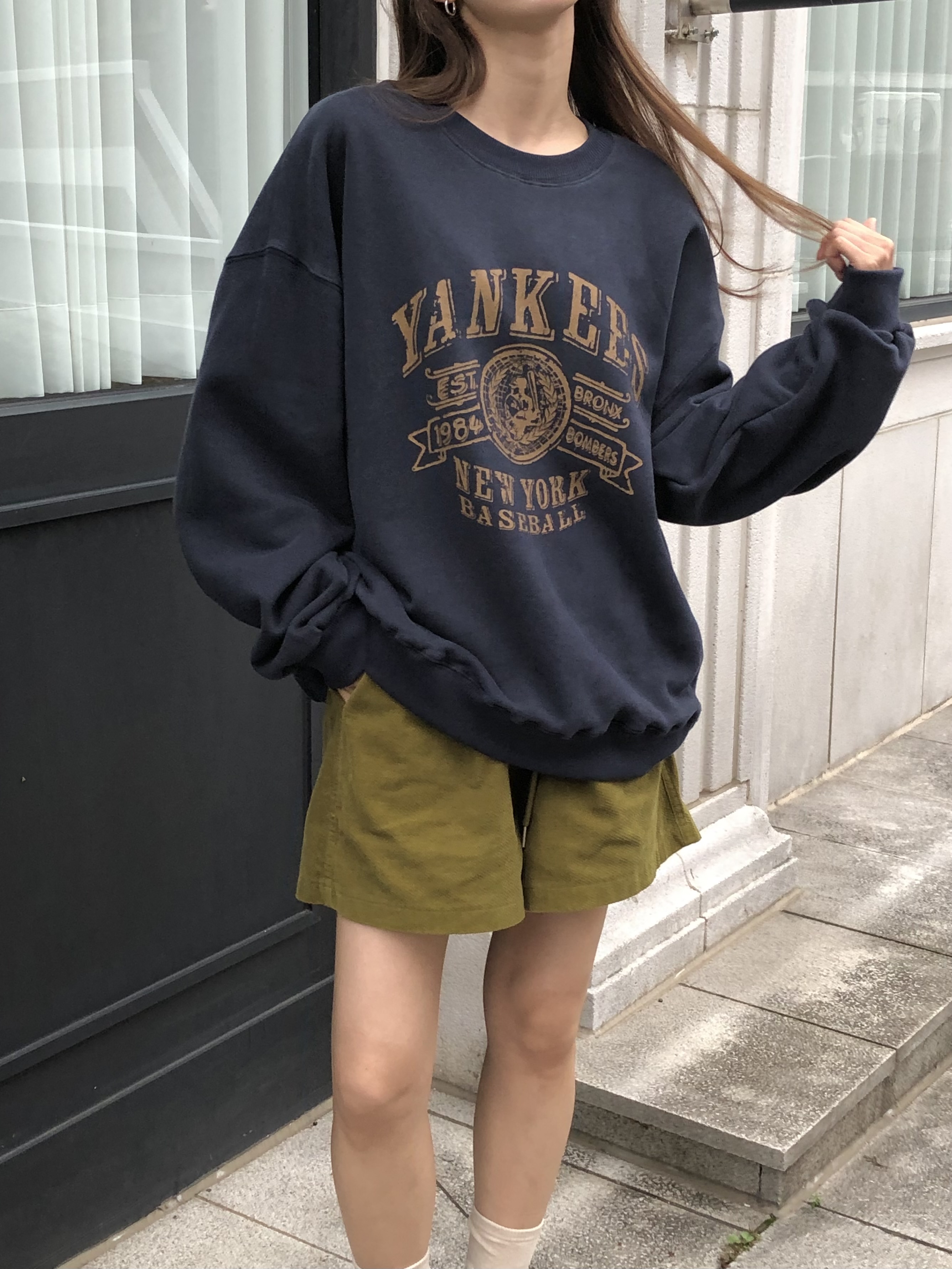 ベロアコットンウエストゴムショートパンツ | 詳細画像5