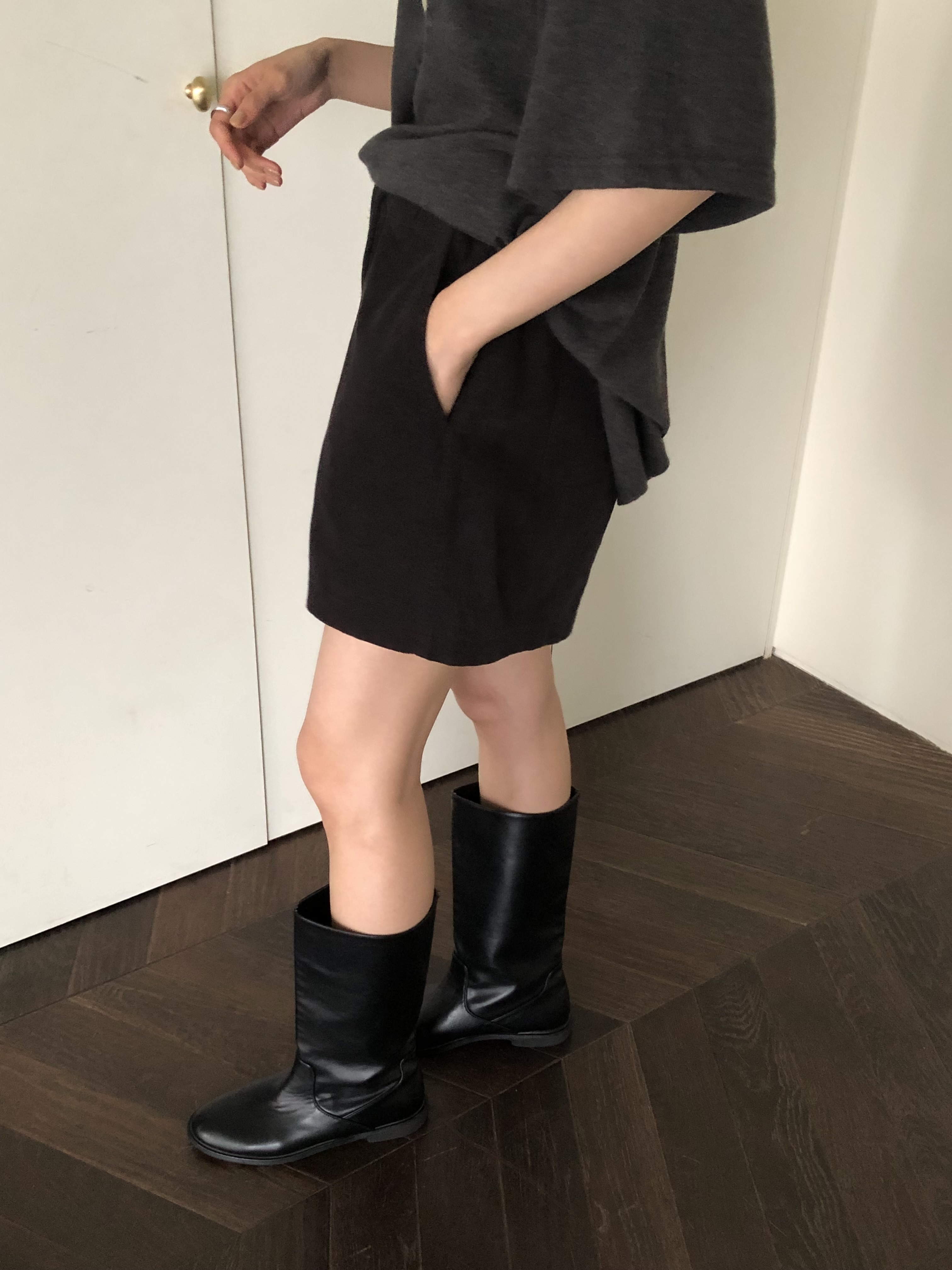 ベロアコットンウエストゴムショートパンツ | 詳細画像16