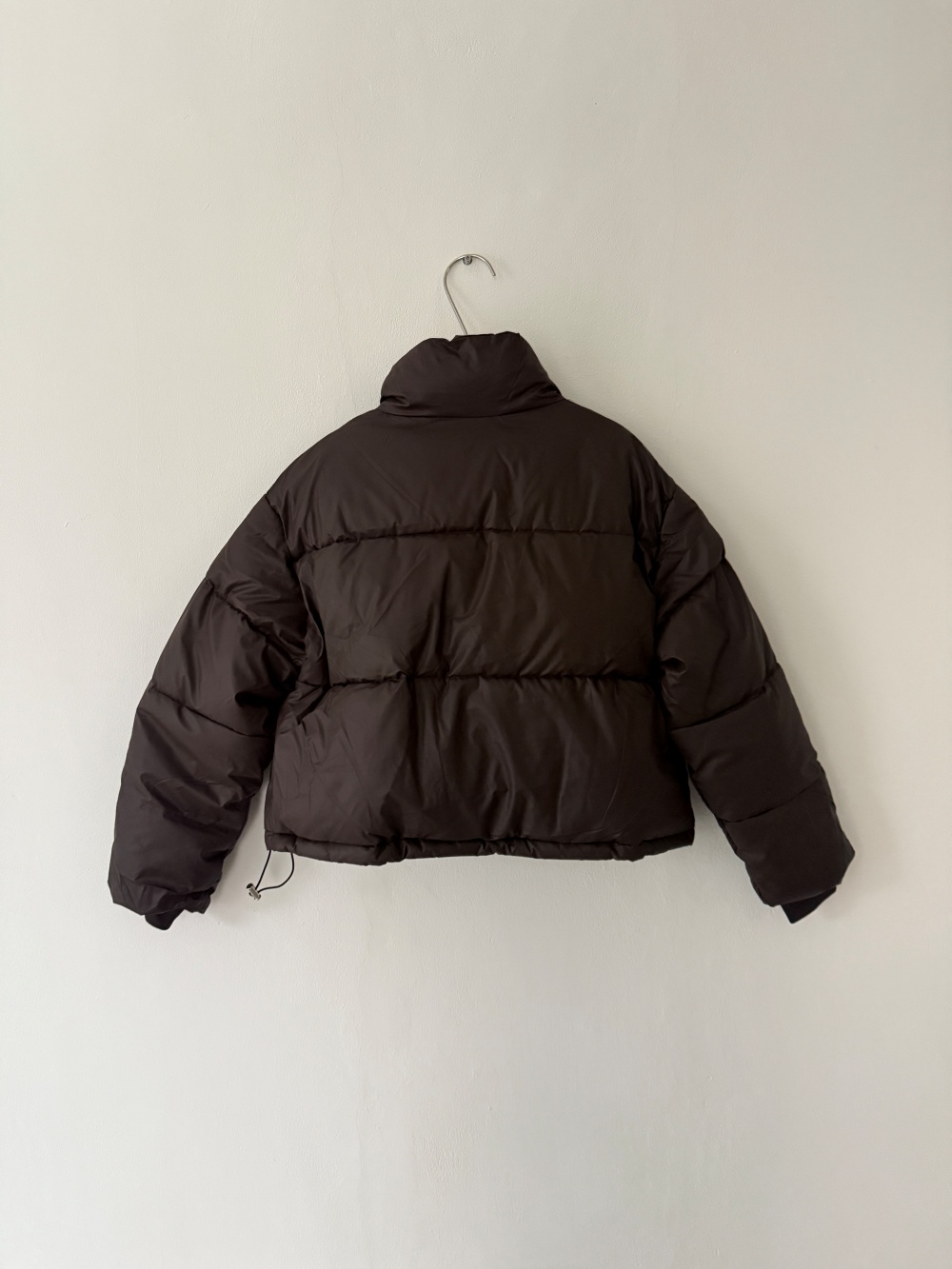 中綿ジップアップハイネックスナップボタンカラーダウンジャケット | 詳細画像22