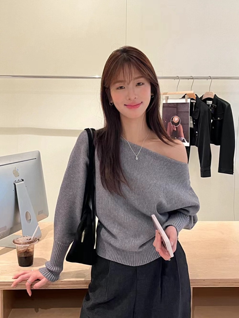 オフショルダールーズニット | 詳細画像2