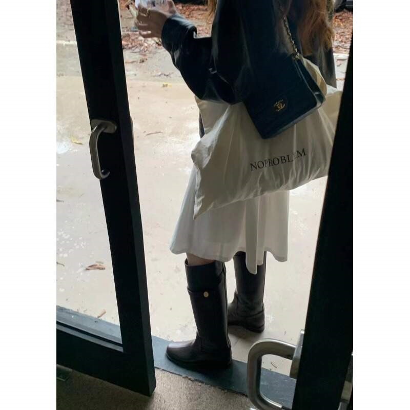 レザー調ジップアップカラーラグランジャンパー | 詳細画像12