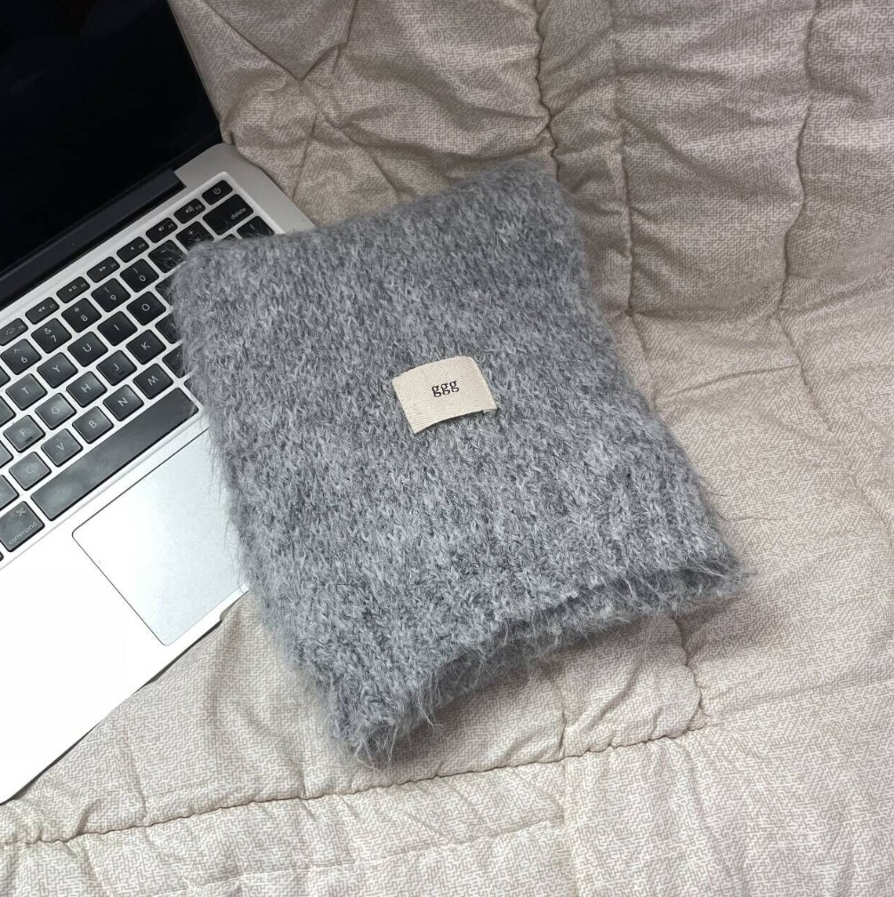 ニットラベルカラーマフラー | 詳細画像19