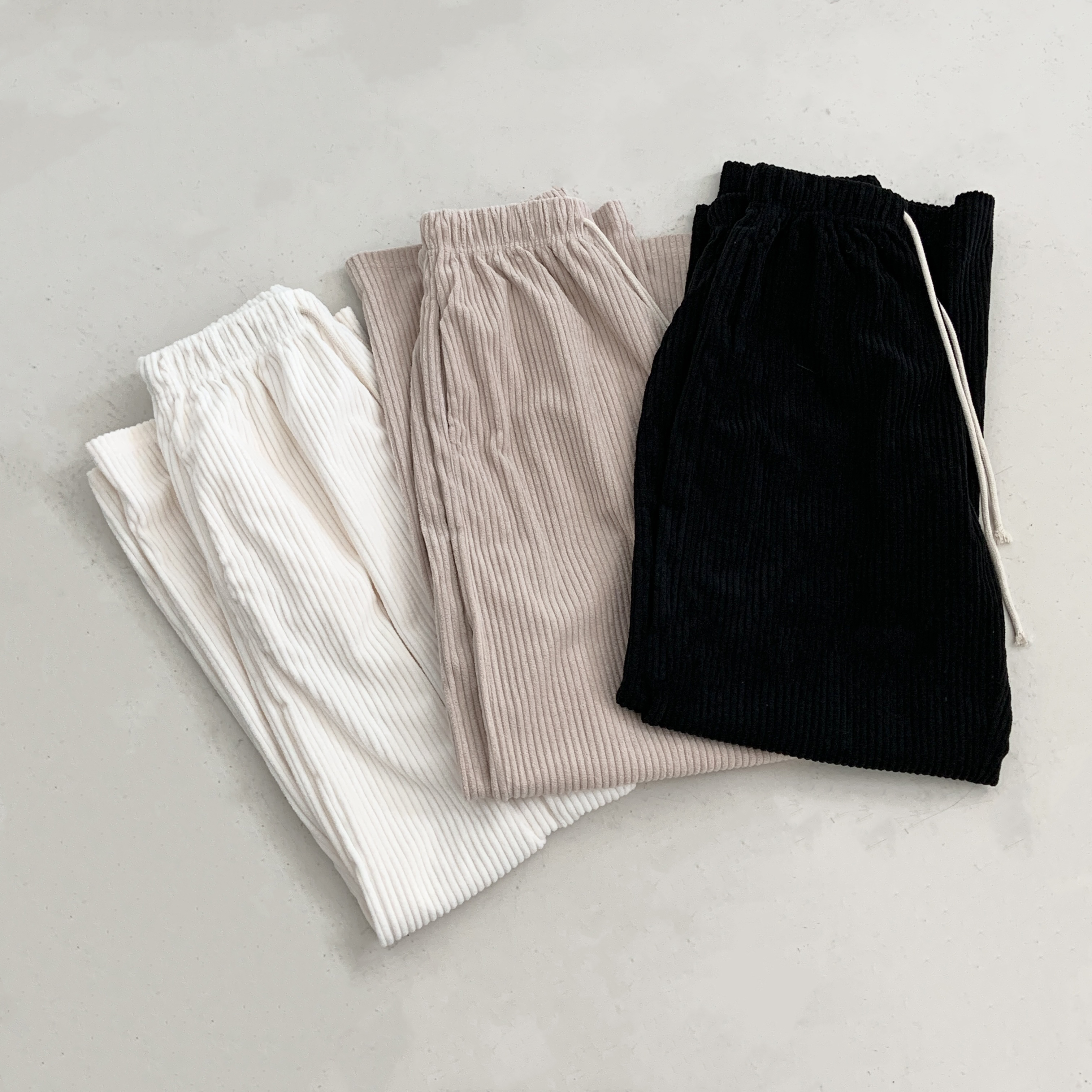 コーデュロイウエストゴムワイドカラーパンツ | 詳細画像4