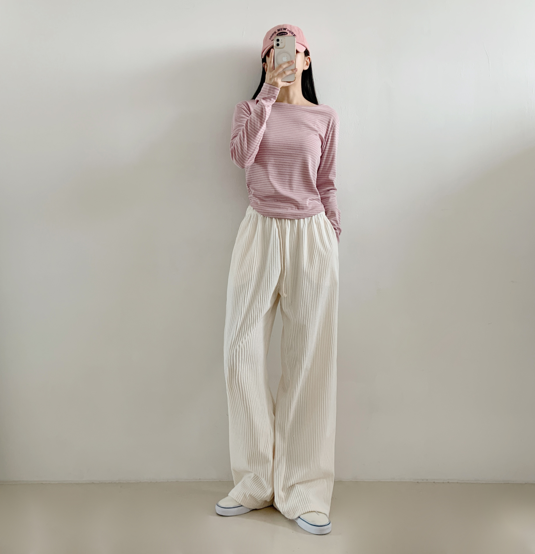 コーデュロイウエストゴムワイドカラーパンツ | 詳細画像7