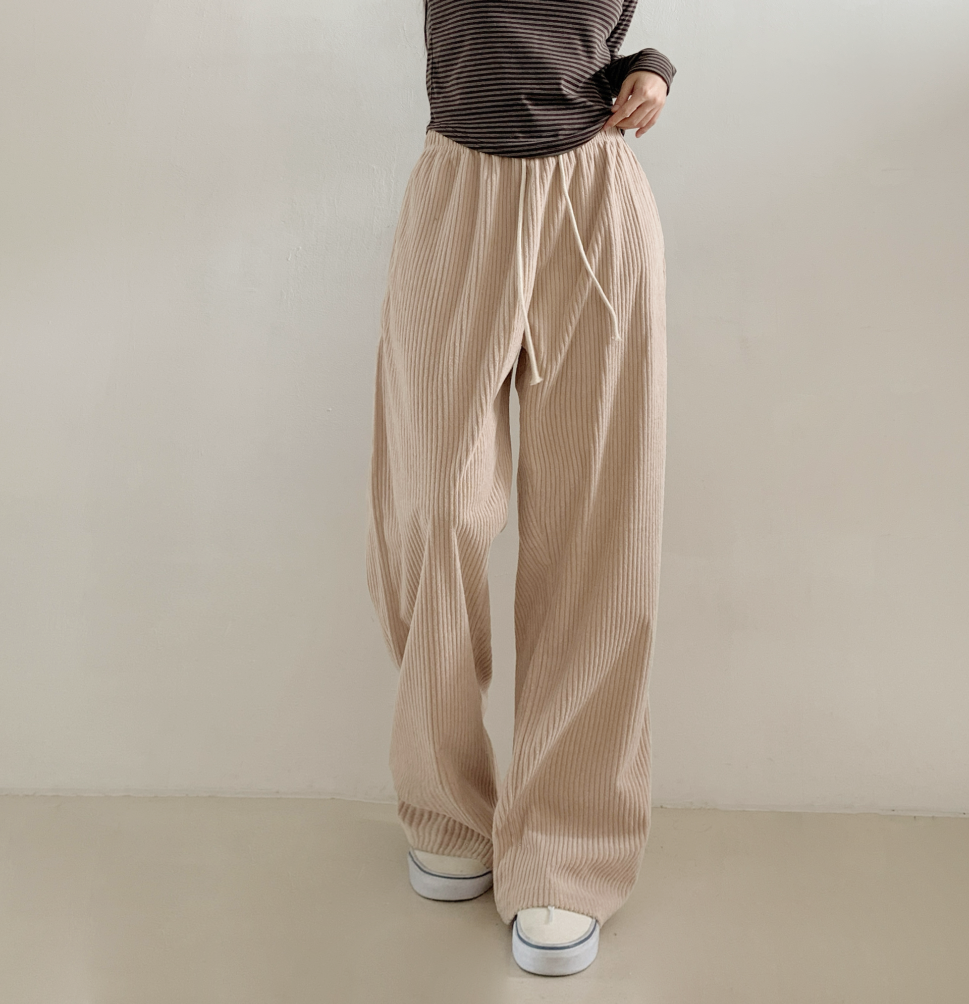 コーデュロイウエストゴムワイドカラーパンツ | 詳細画像22