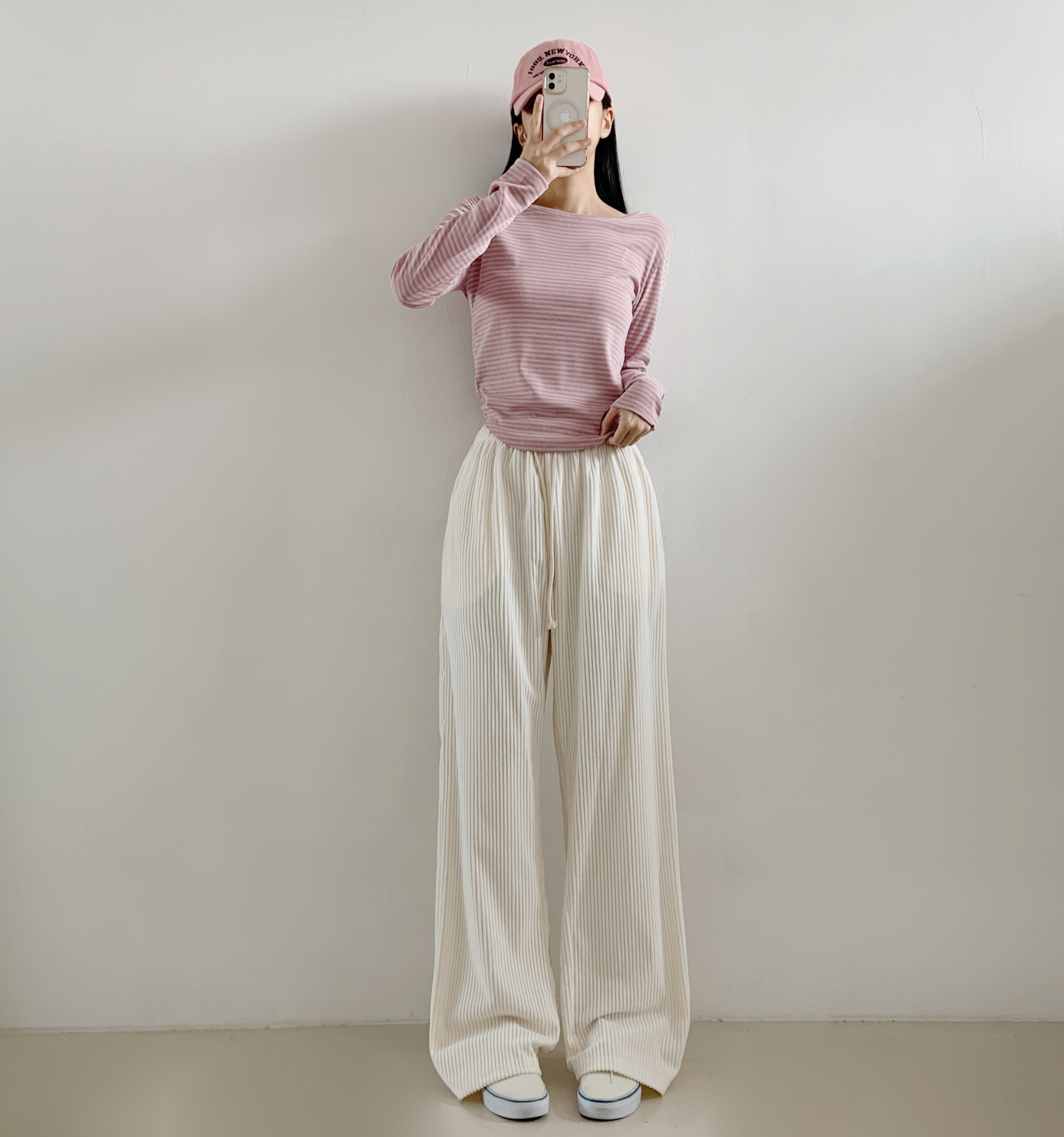 コーデュロイウエストゴムワイドカラーパンツ | 詳細画像2