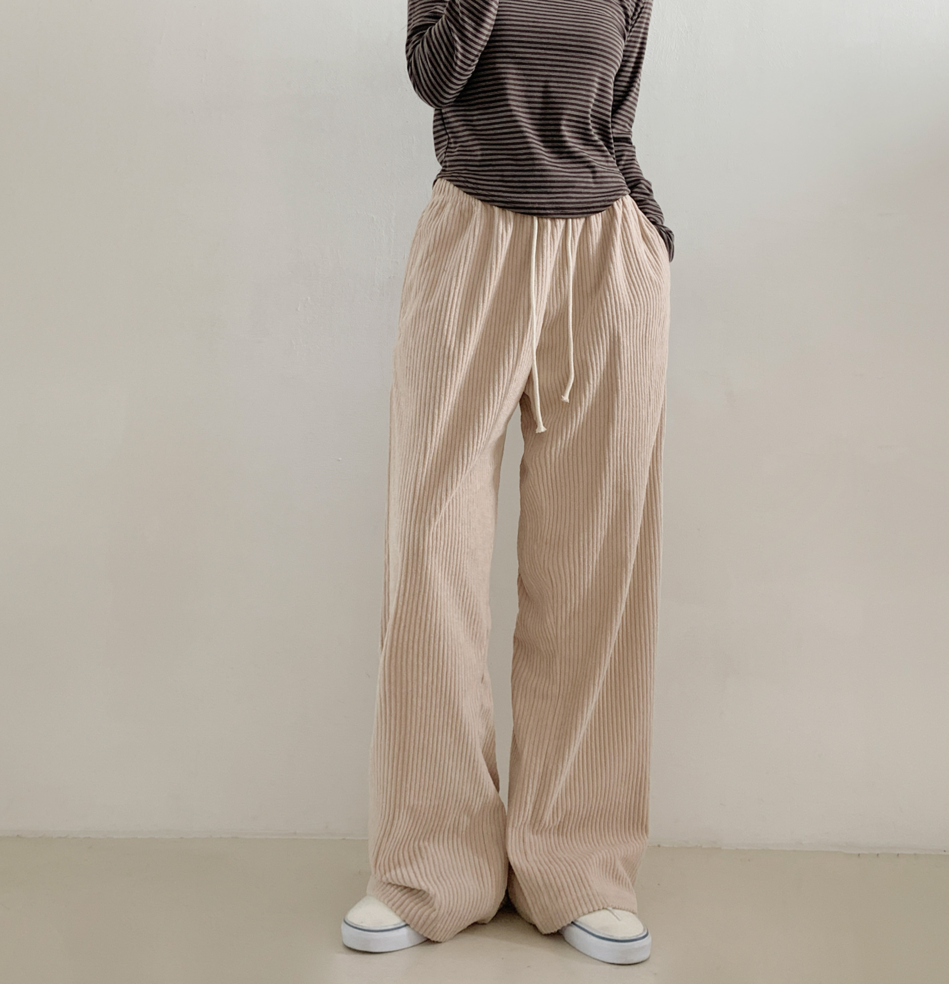 コーデュロイウエストゴムワイドカラーパンツ | 詳細画像21