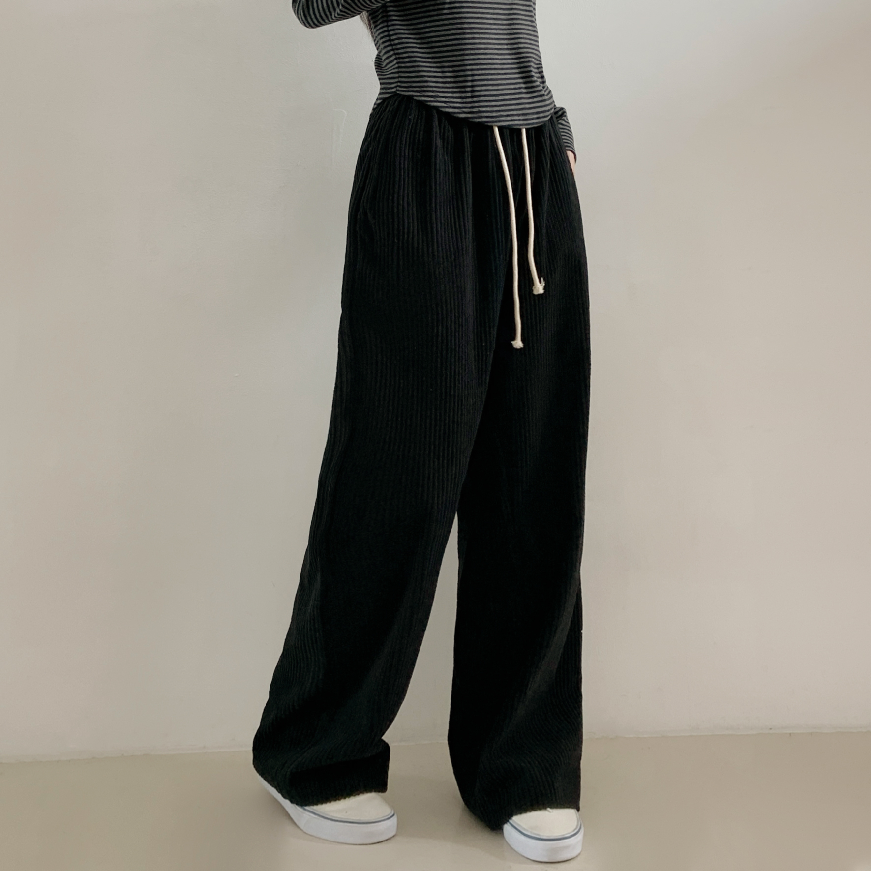 コーデュロイウエストゴムワイドカラーパンツ | 詳細画像17