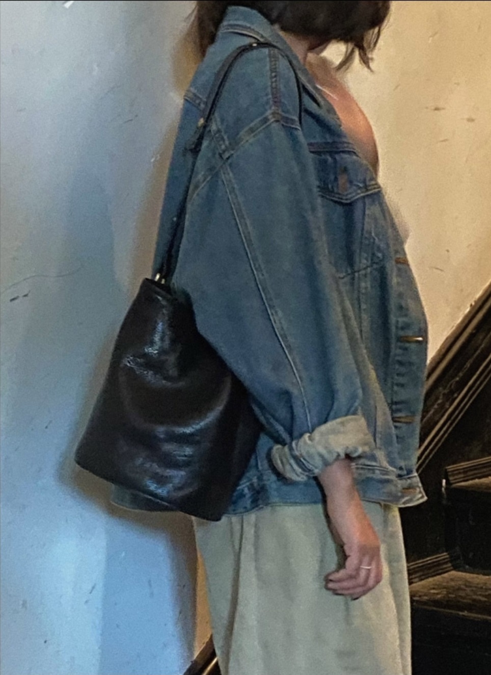 レザー調トートバッグ | 詳細画像2