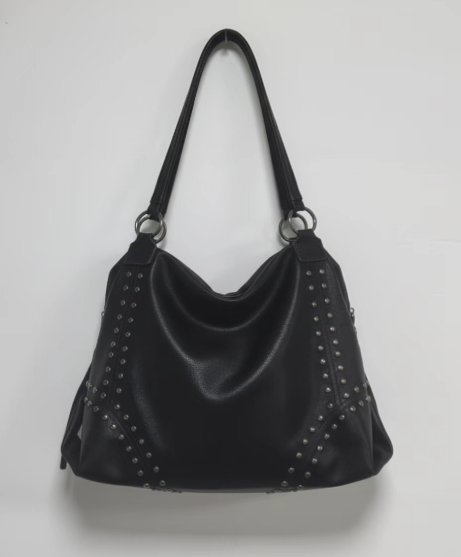 レザー調スタッズトートバッグ | 詳細画像6