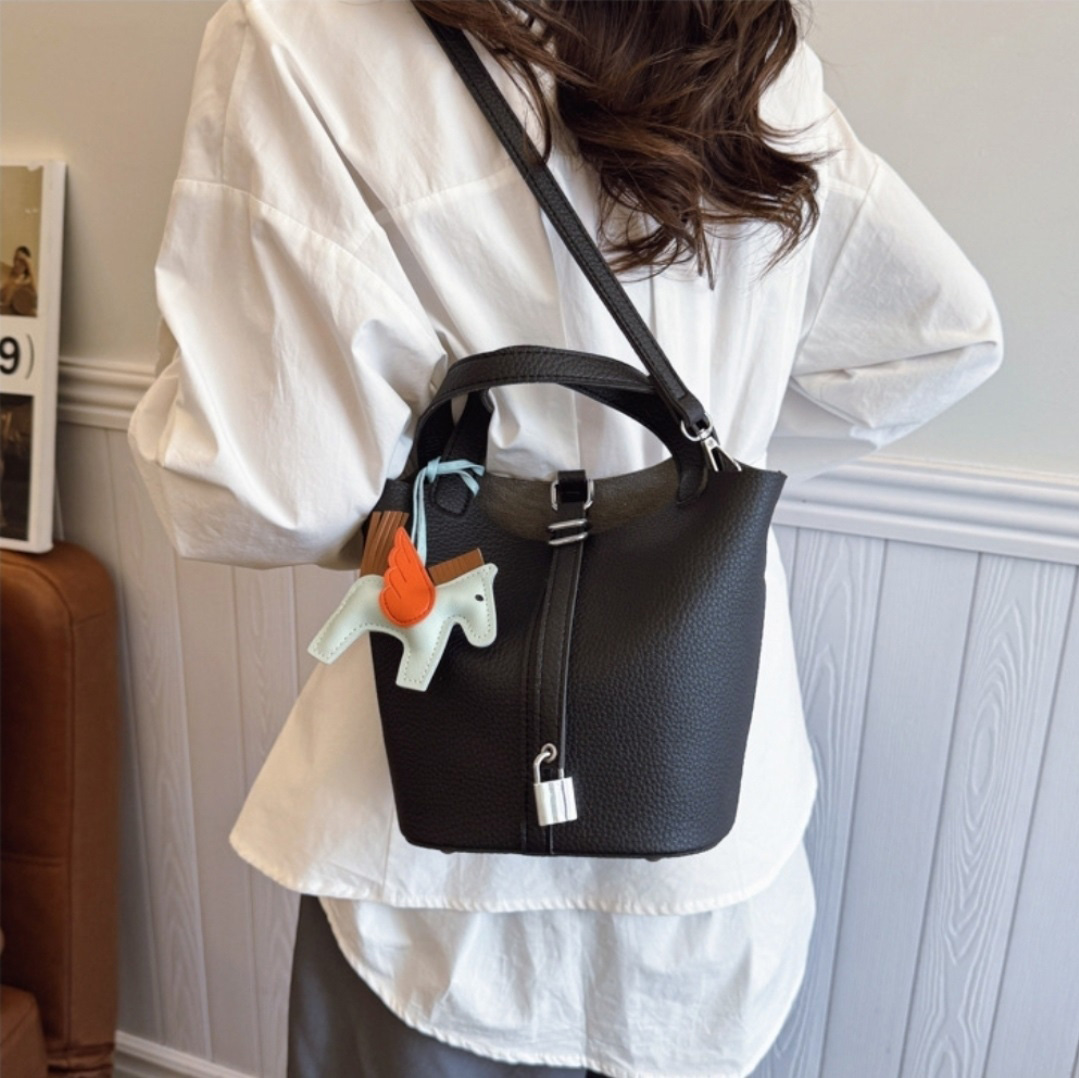 バックルカラーショルダーバッグポーチ | 詳細画像5