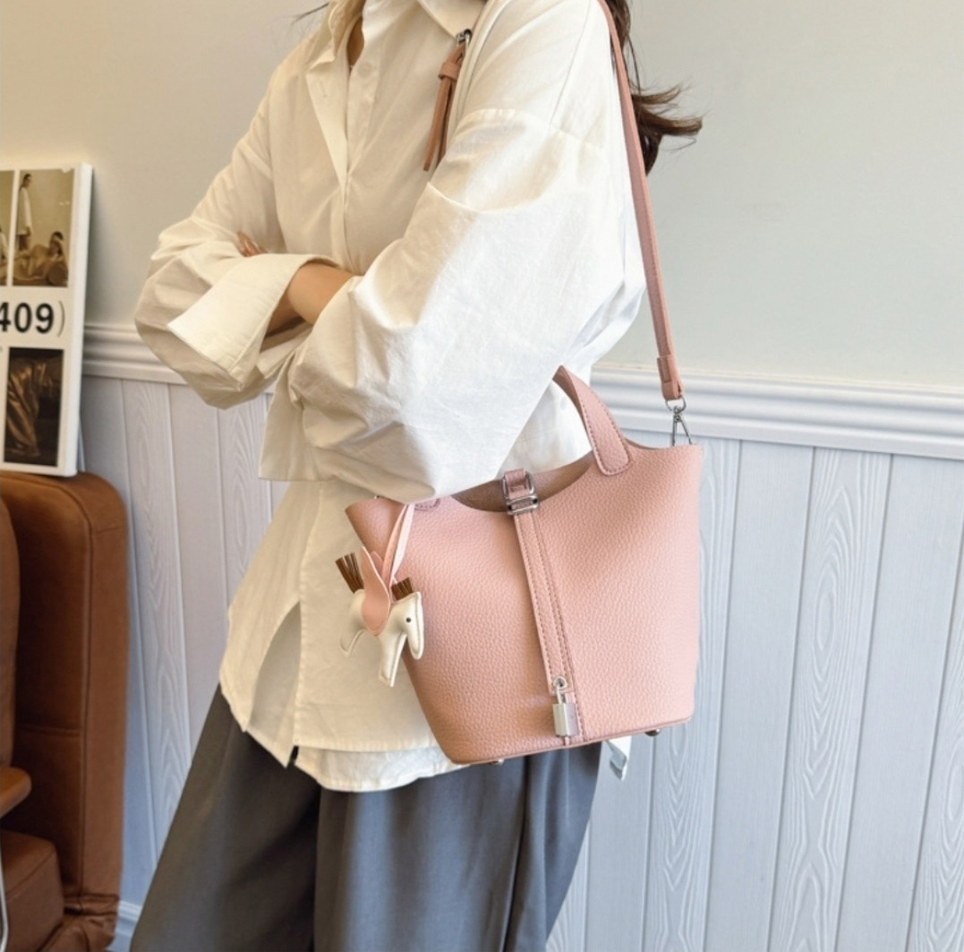 バックルカラーショルダーバッグポーチ | 詳細画像6