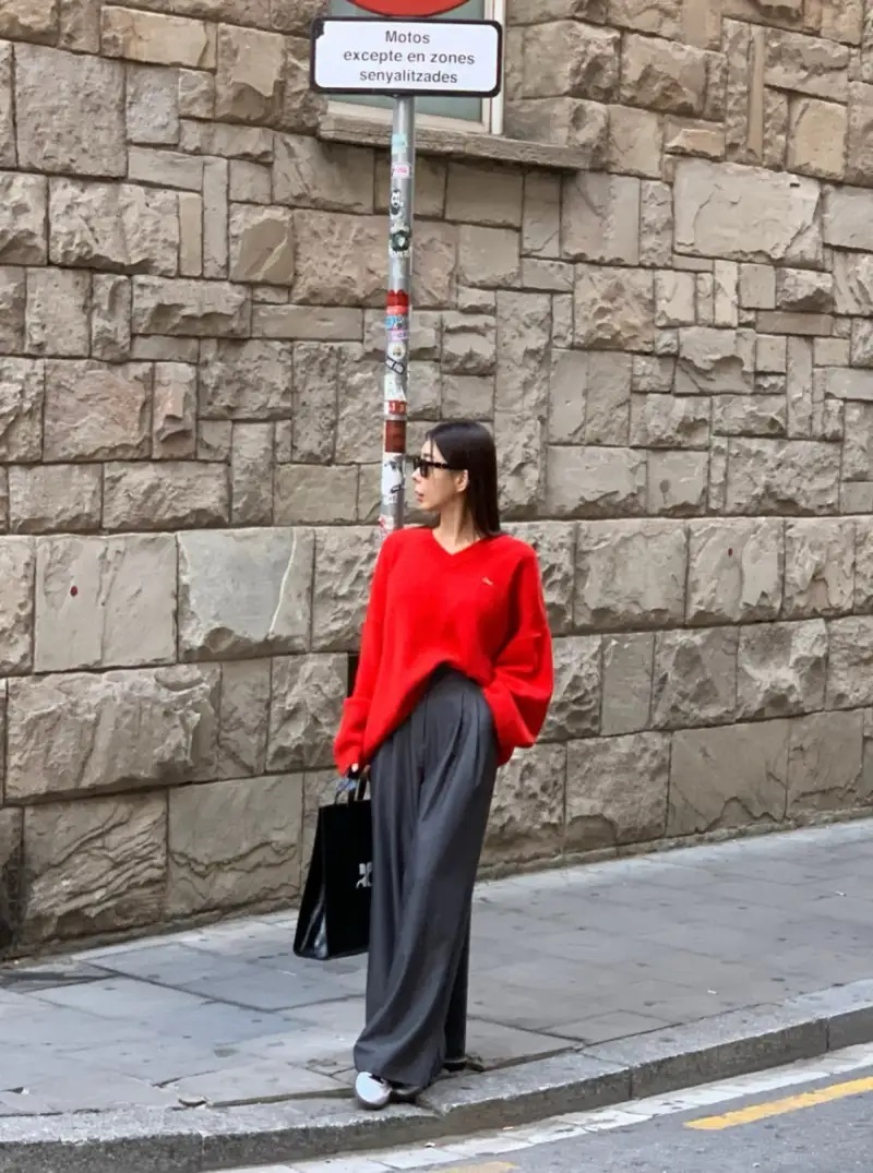 ツータックワイドスラックス | 詳細画像5