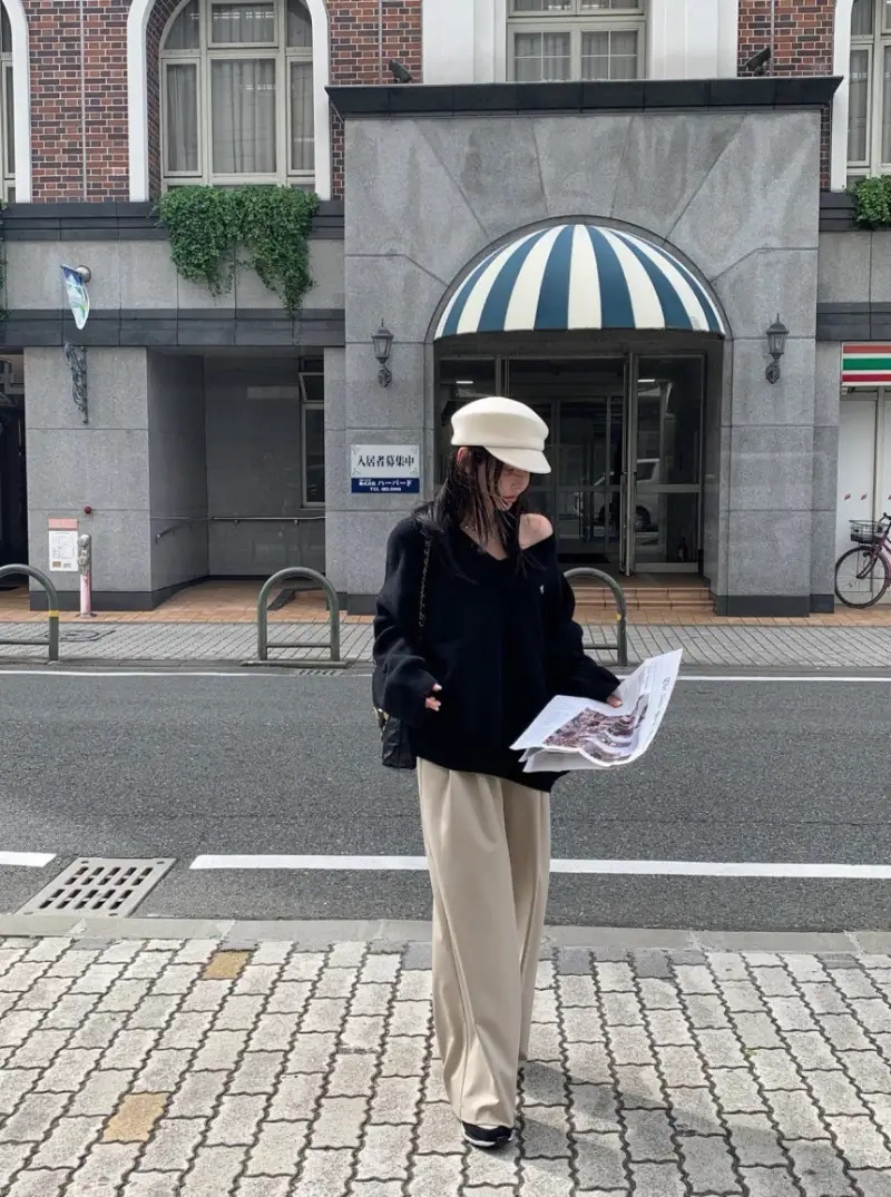 ツータックワイドスラックス | 詳細画像8