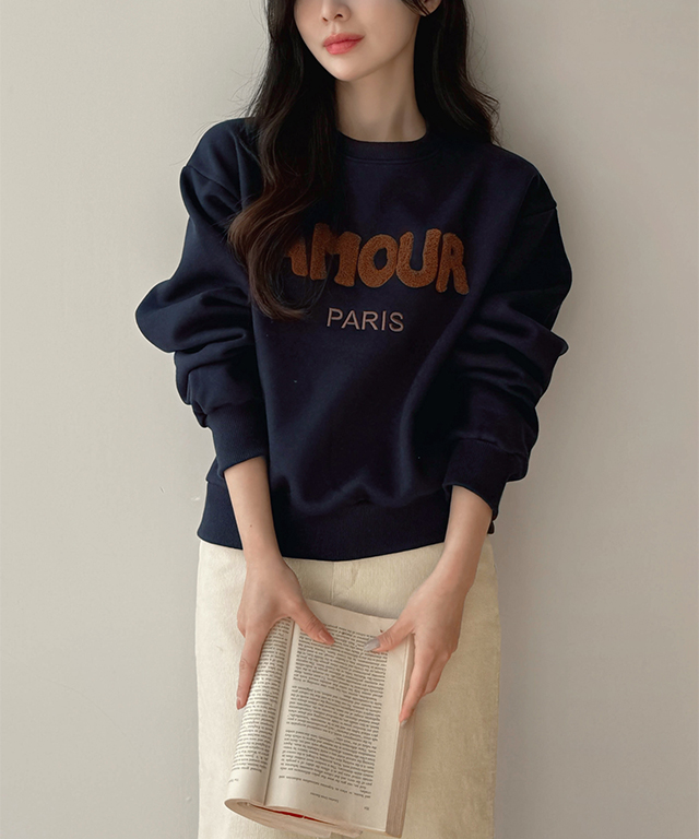 ゴルフウェア トレーナー 韓国 DHolic ロゴバック配色スウェット ゴルフウェア トレーナー 韓国 DHolic ロゴバック配色スウェット