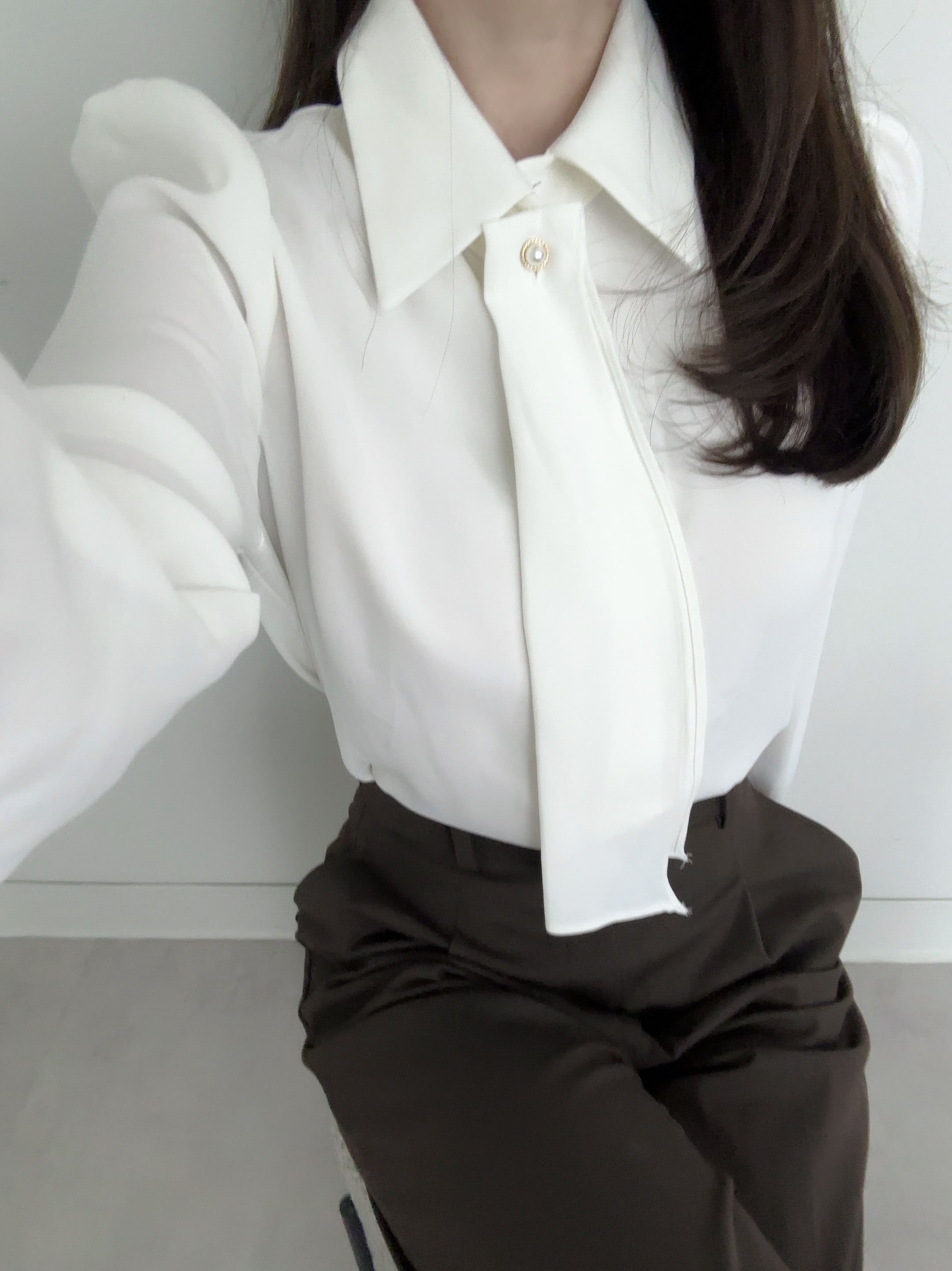 ボウタイソフトブラウス | 詳細画像2