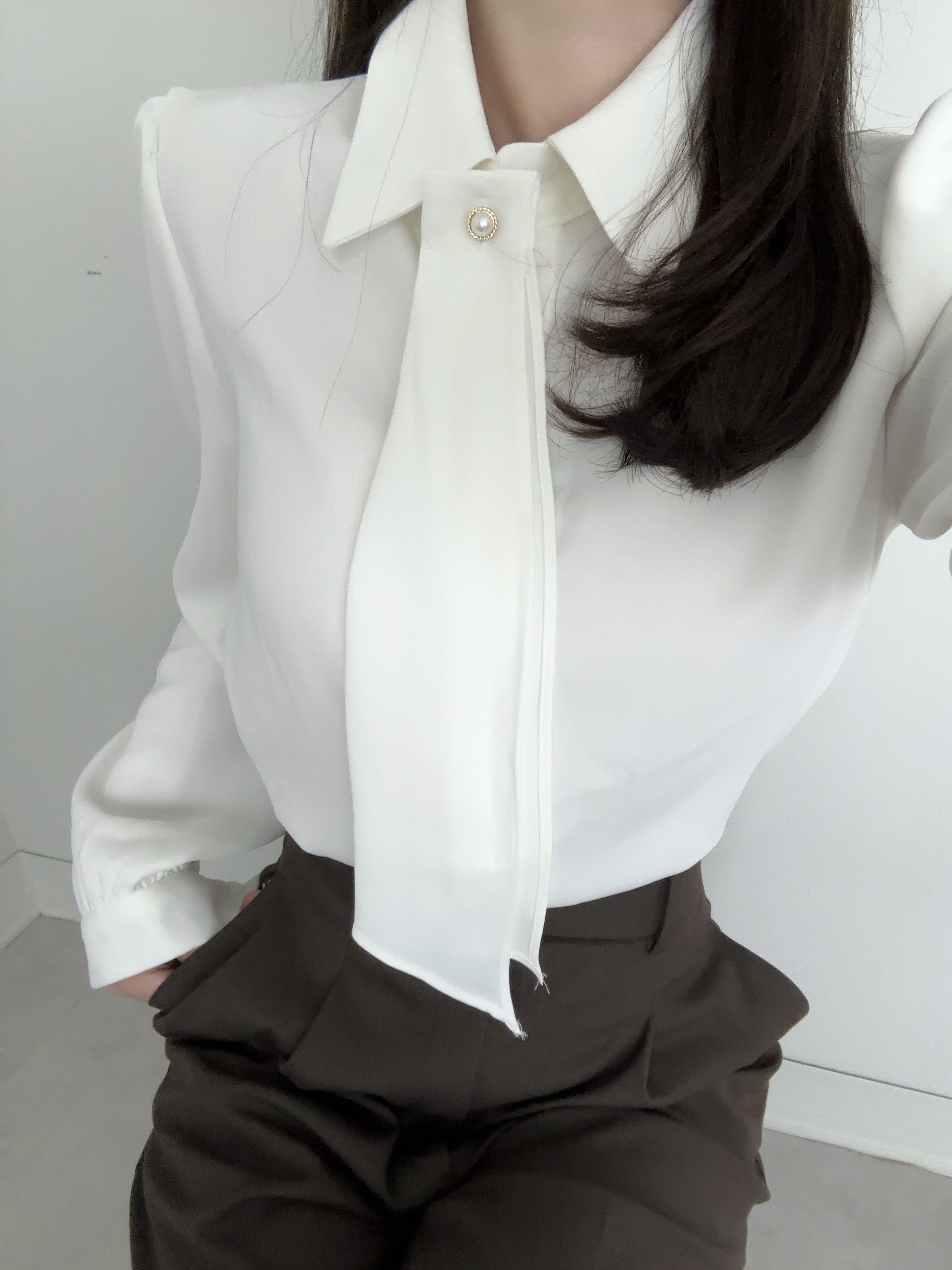 ボウタイソフトブラウス | 詳細画像4