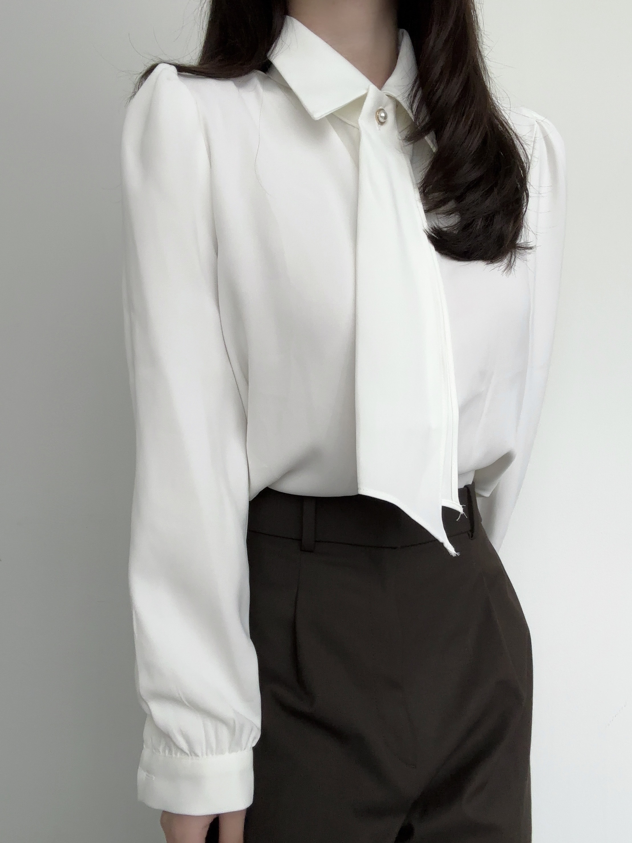 ボウタイソフトブラウス | 詳細画像7