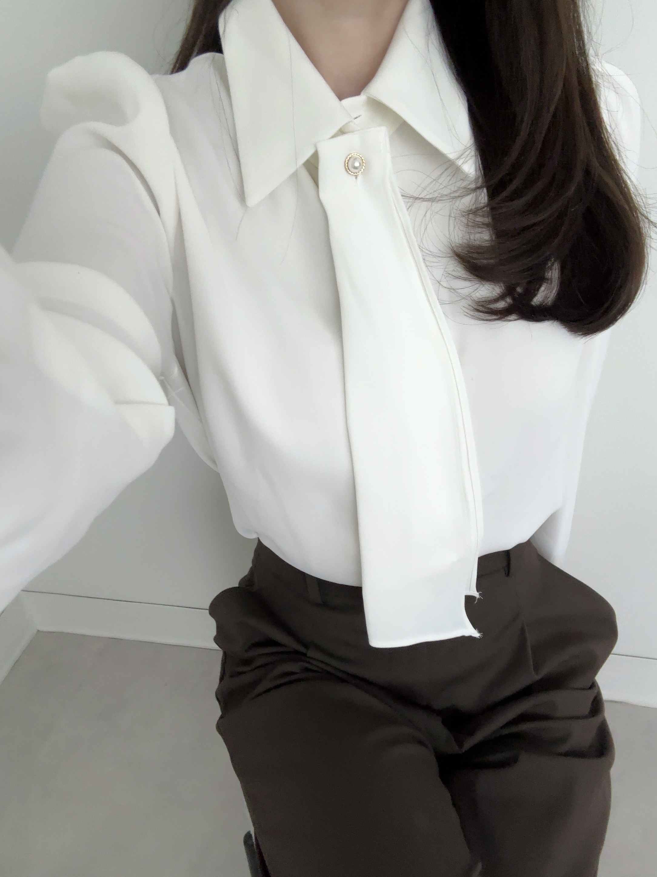 ボウタイソフトブラウス | 詳細画像9