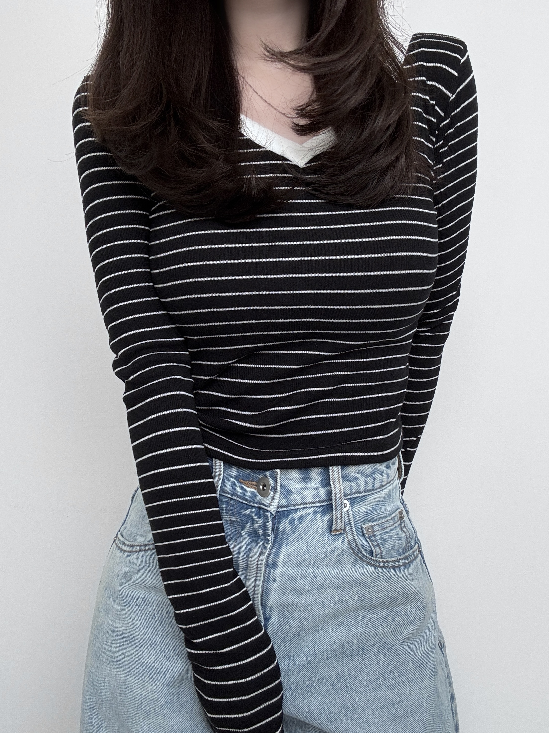 Uネックカットソー | 詳細画像2