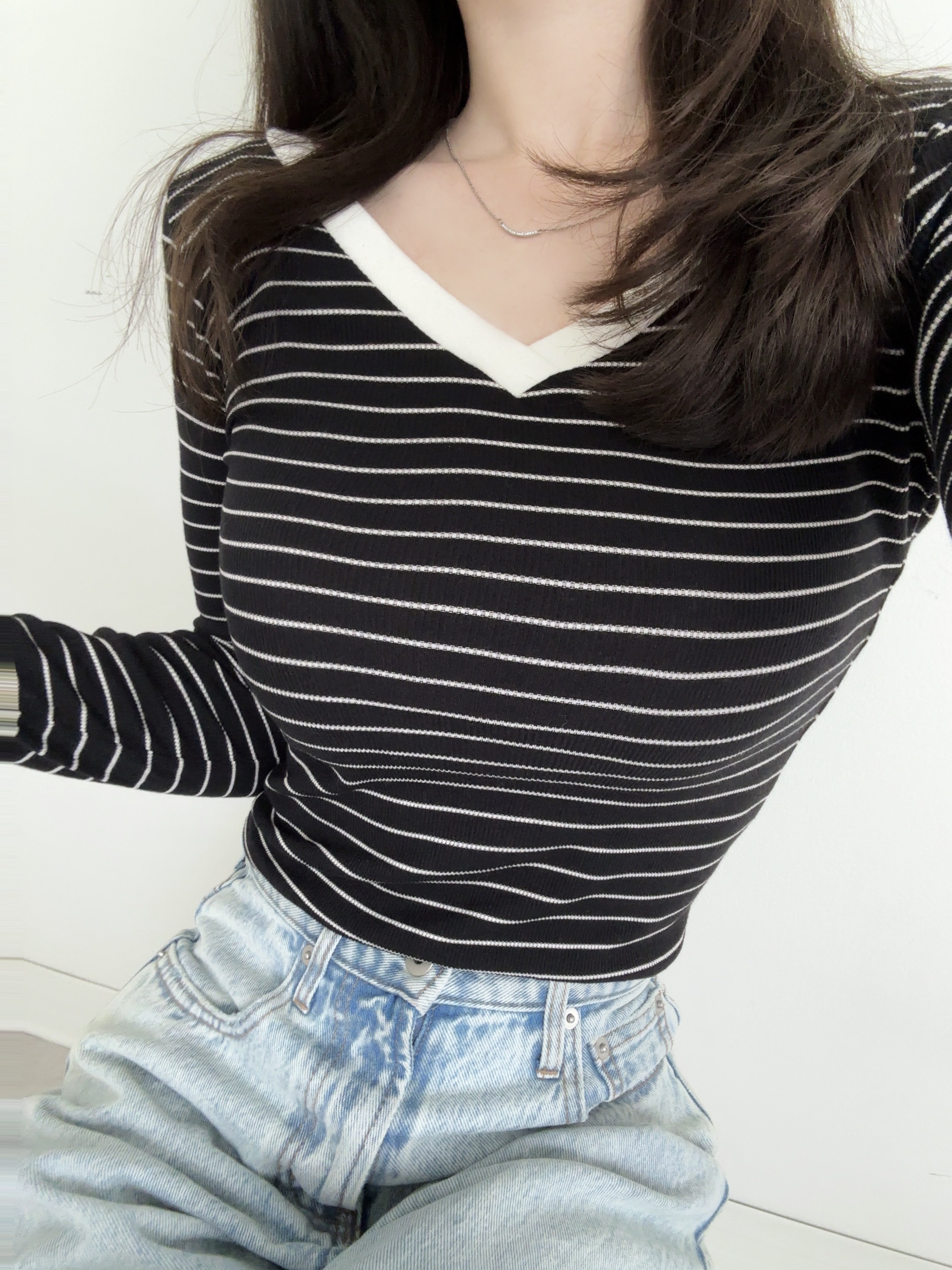 Uネックカットソー | 詳細画像4