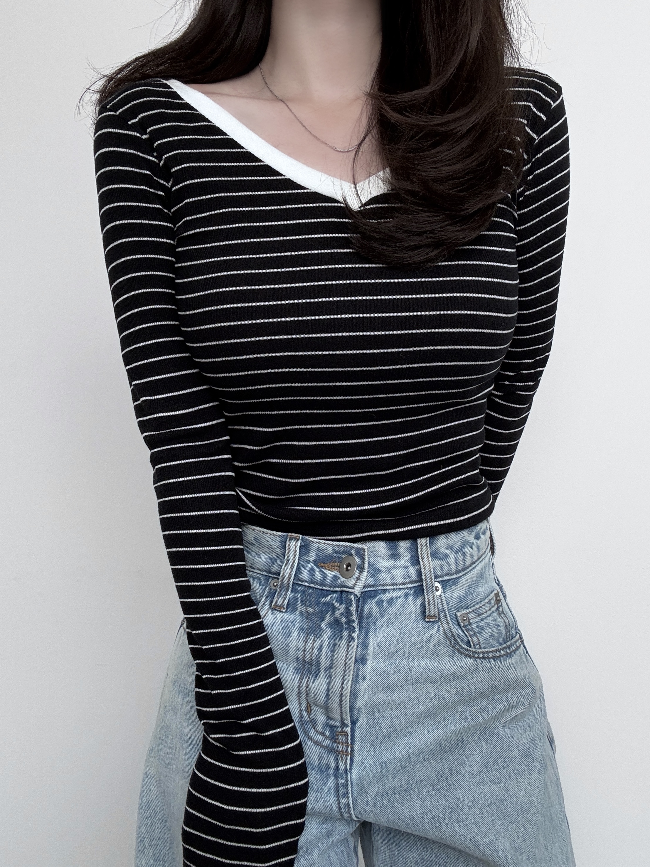 Uネックカットソー | 詳細画像6