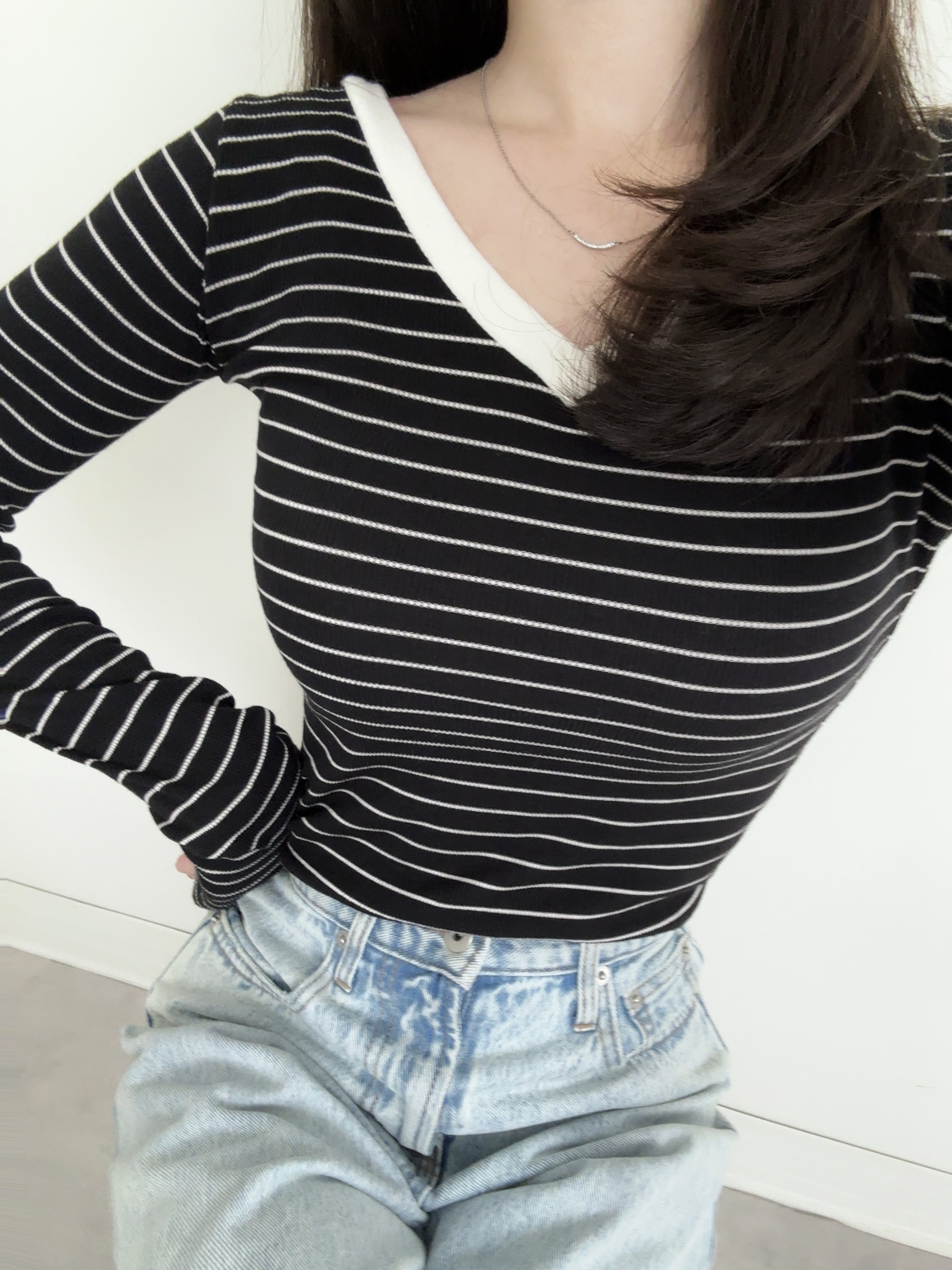 Uネックカットソー | 詳細画像7