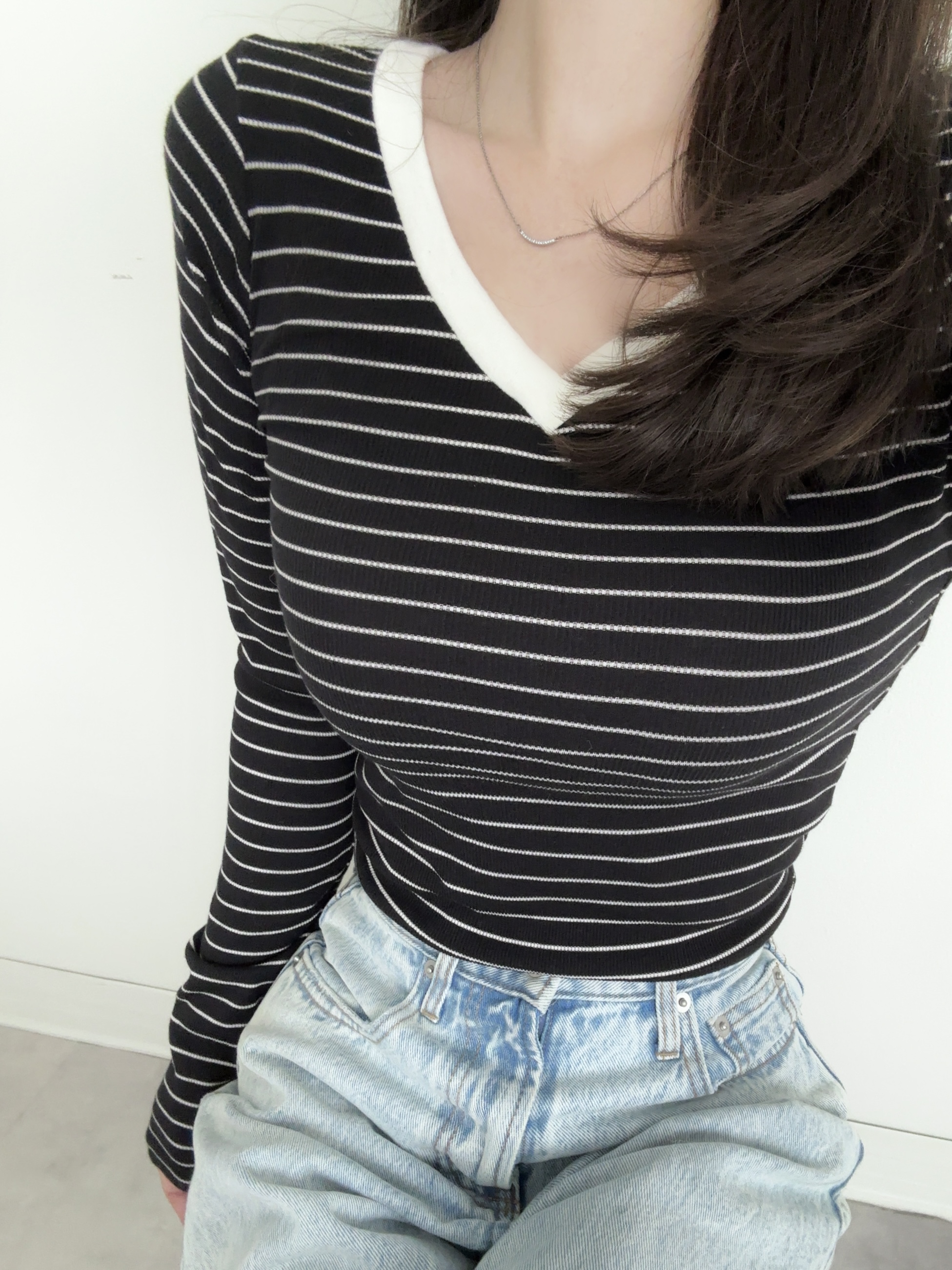 Uネックカットソー | 詳細画像9