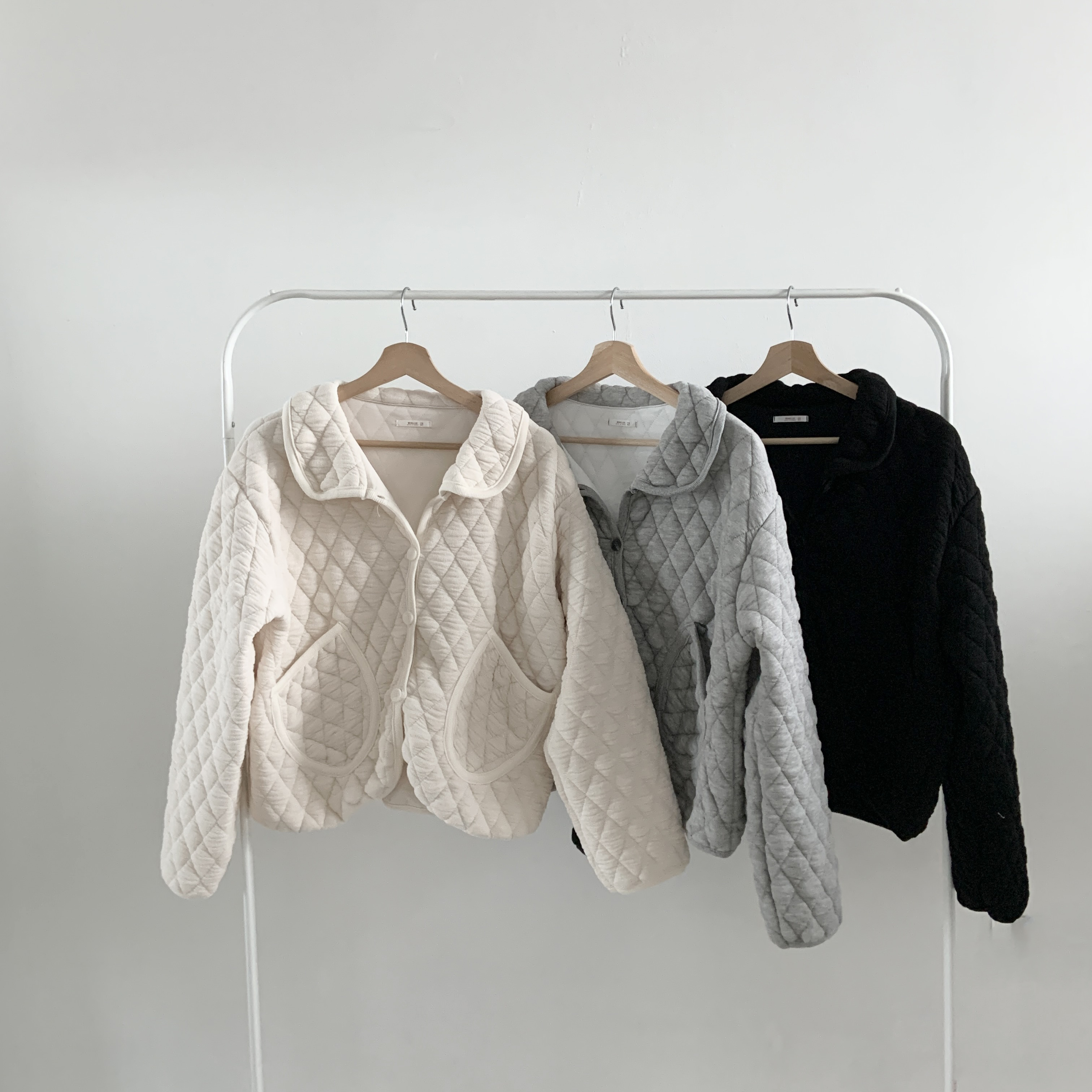 カラーポケットルーズキルティングジャンパー | 詳細画像3