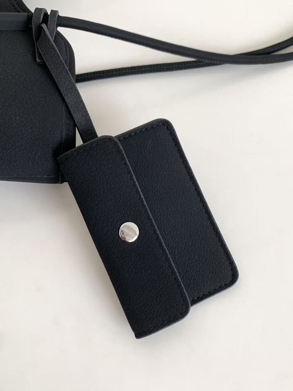 ポーチ付スエード調ベーシックショルダーバッグ | 詳細画像10