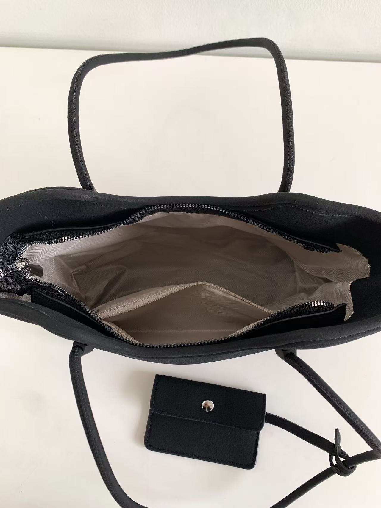 ポーチ付スエード調ベーシックショルダーバッグ | 詳細画像11