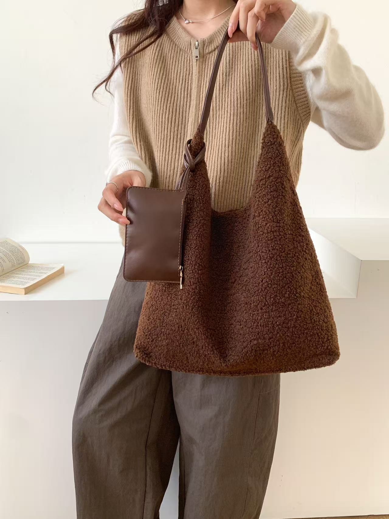 ポーチ付エコファートートバッグ | 詳細画像2