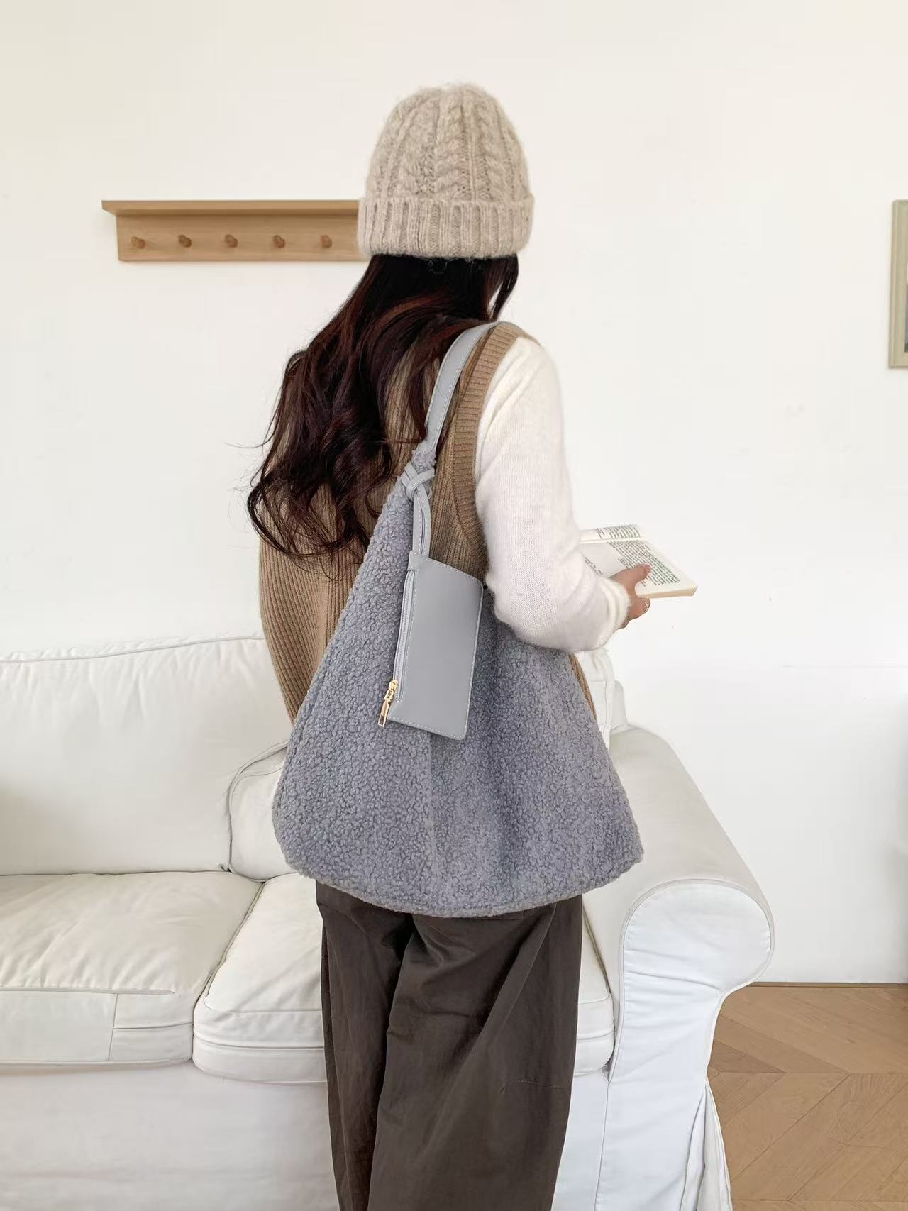 ポーチ付エコファートートバッグ | 詳細画像6