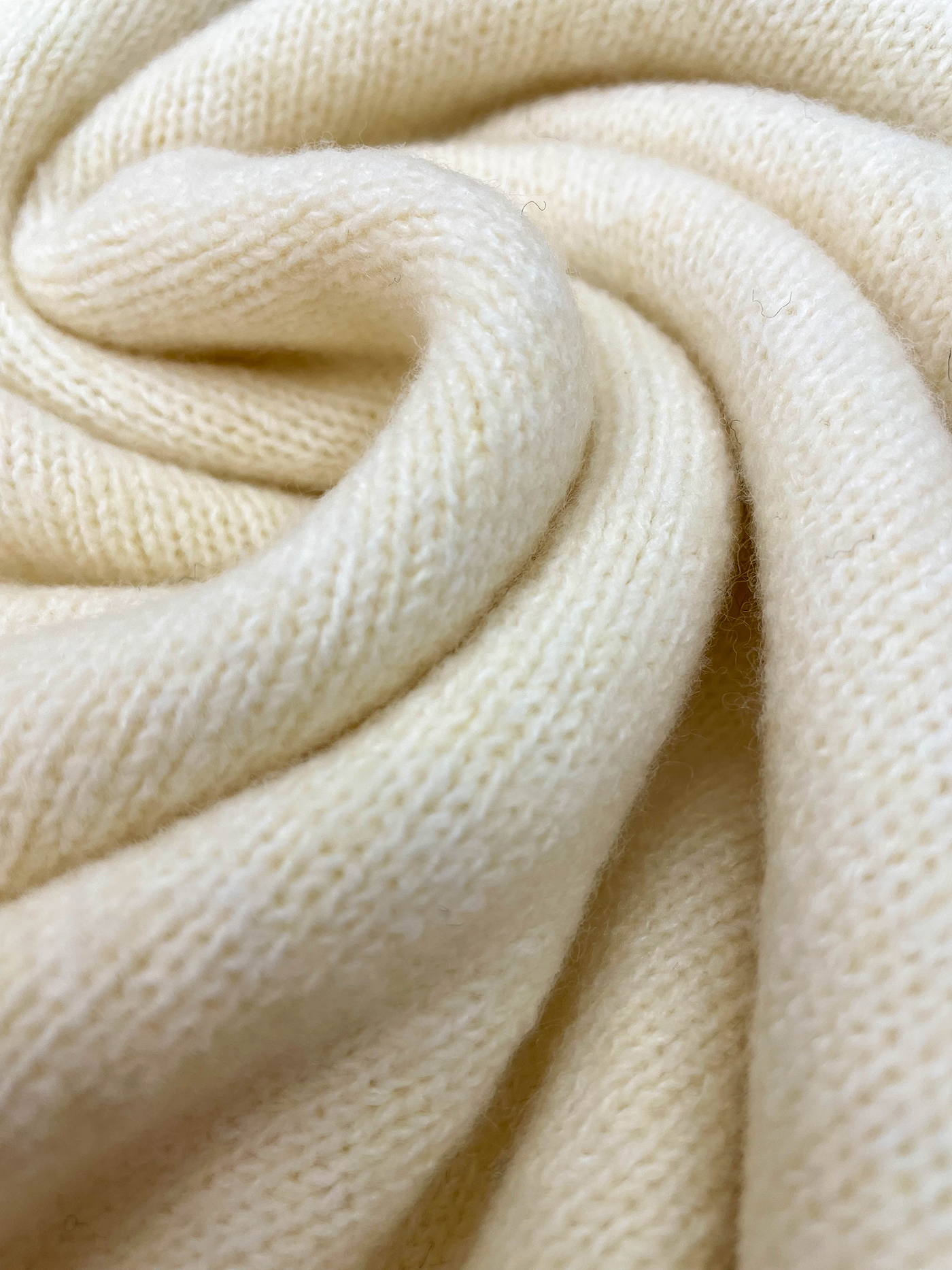 ウール混ラウンドネックルーズロゴニット | 詳細画像5